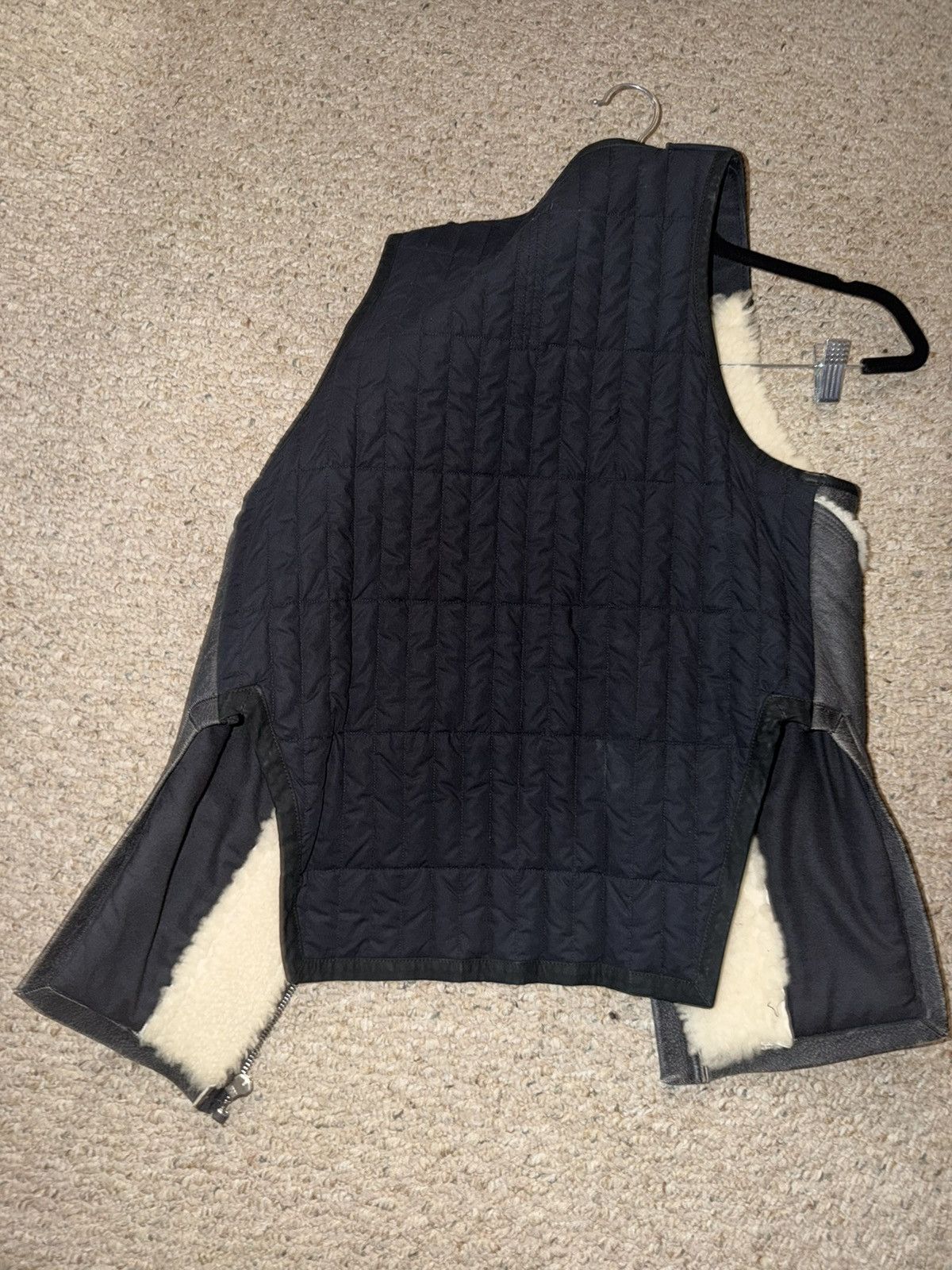 Rick Owens F/W 14 "MOODY" Runway Shearling Leather Vest Rick Owens S Size US S / EU 44-46 / 1 - 6 Thumbnail