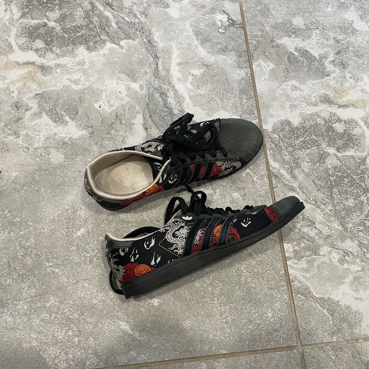 Adidas US6 RARE JAPAN NINJA Y2K SUPERSTAR MASTERMIND ADIDAS shoes Size US 6 / IT 36 - 1 Thumbnail