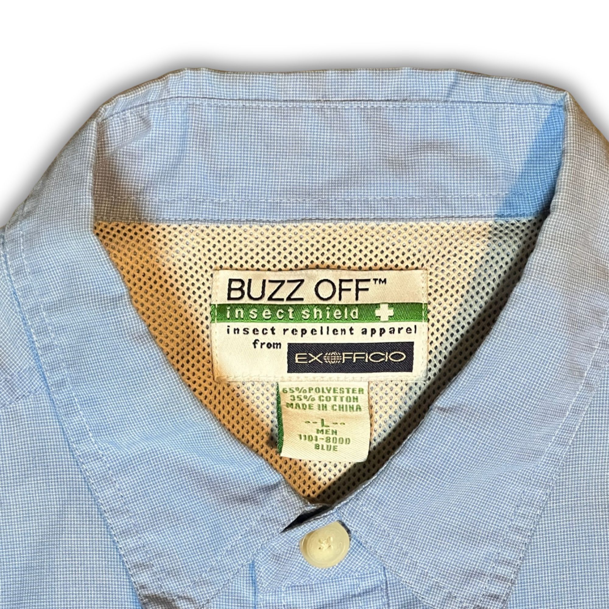 ExOfficio Exofficio Buzz Off Long-Sleeve Button-Up Shirt L Insect Repe Size US L / EU 52-54 / 3 - 7 Thumbnail