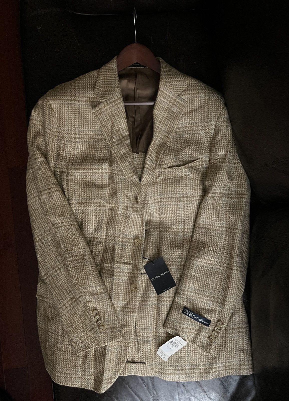 Polo Ralph Lauren Polo Ralph Lauren Blue Label Silk Linen 3/2 Roll Blazer 42 Size 42R - 7 Thumbnail