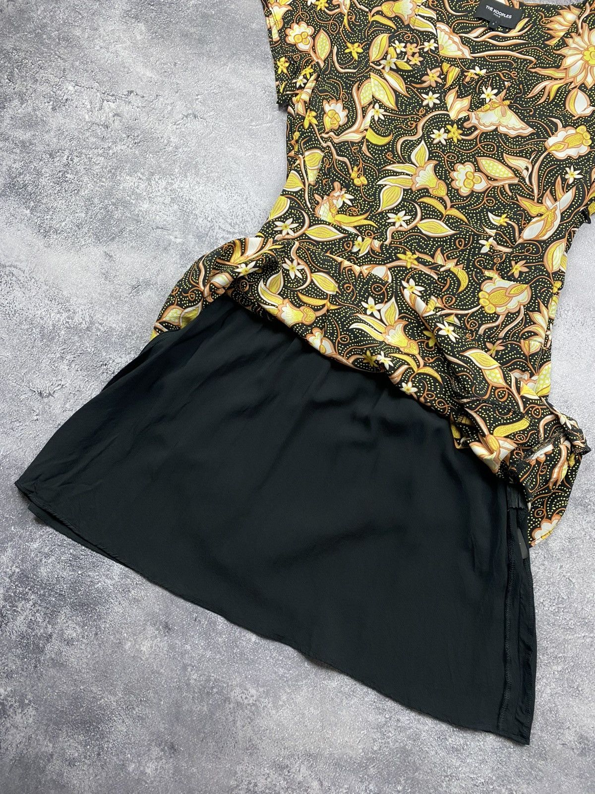 The Kooples The Kooples Paris Floral Multicolour Midi Dress Size 0 Size XS / US 0-2 / IT 36-38 - 8 Thumbnail