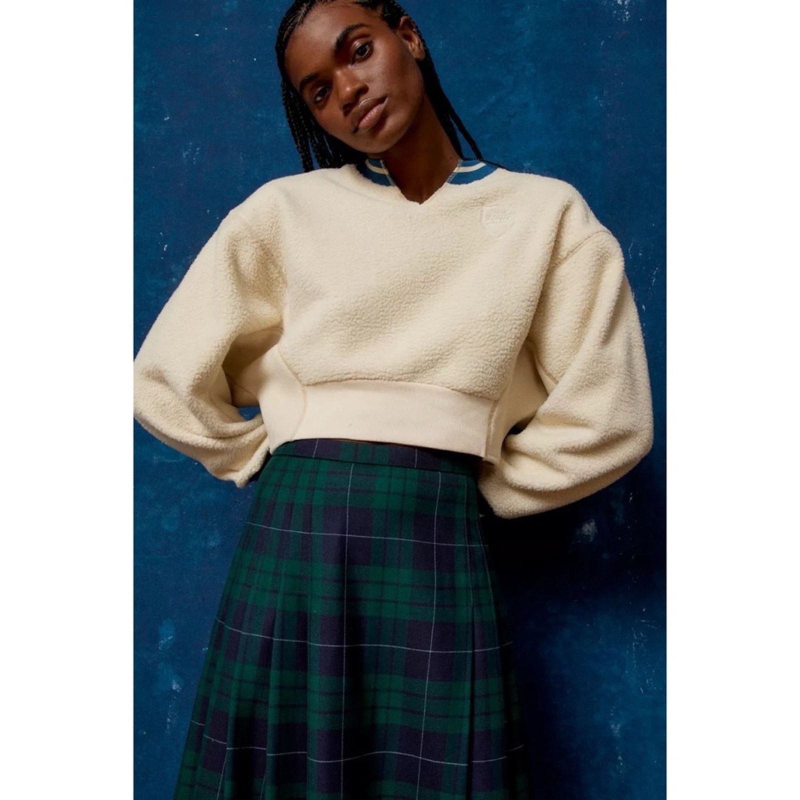 Bdg Urban Outfitters BDG Collins Fleece Pullover Sweatshirt M Size M / US 6-8 / IT 42-44 - 14 Thumbnail