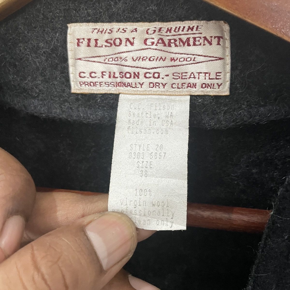 Filson Vintage 80s Filson Garment Vest Size US S / EU 44-46 / 1 - 5 Thumbnail