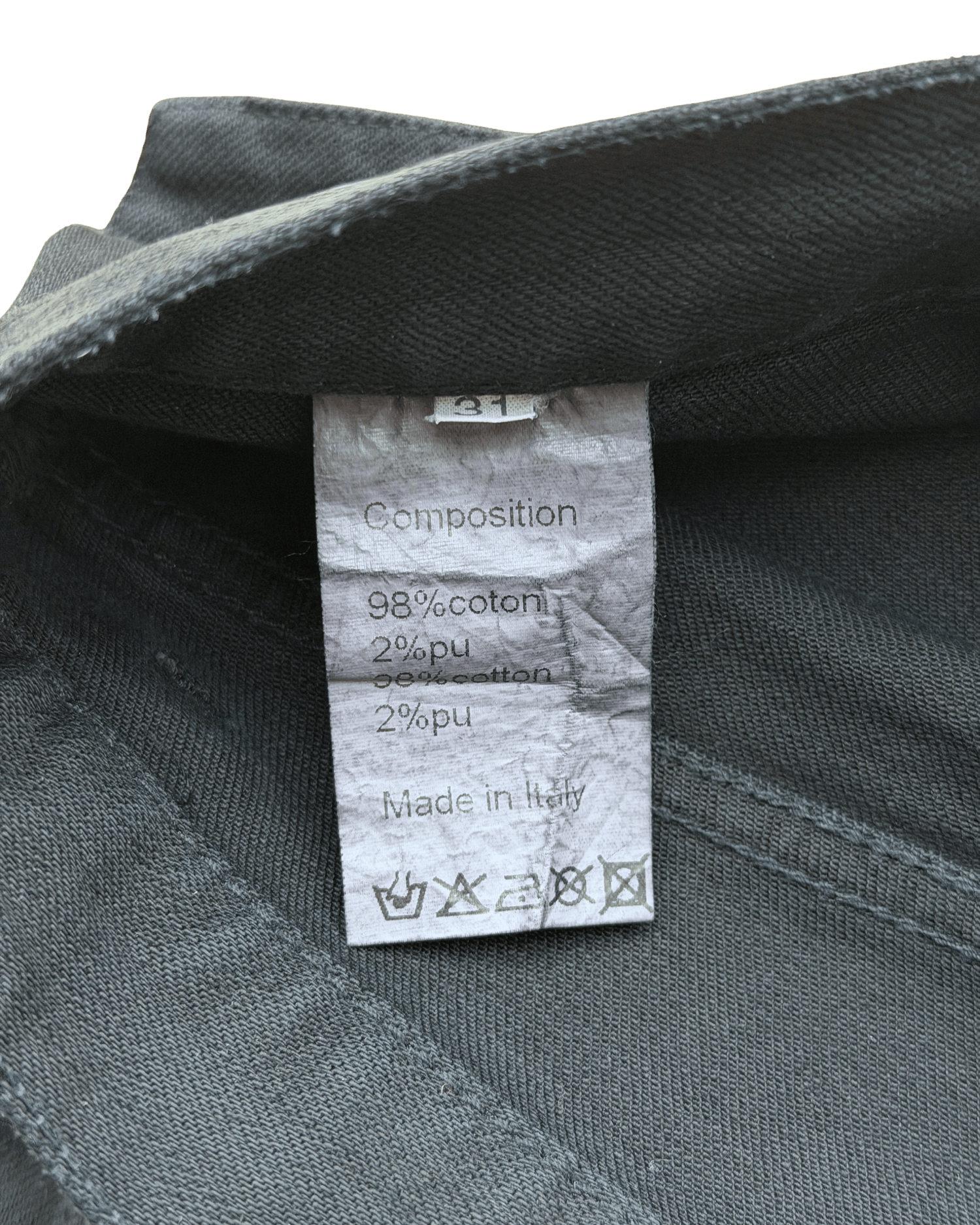 Balmain Balmain SS11 Waxed Decarnin Moto Jeans Size US 31 - 7 Thumbnail