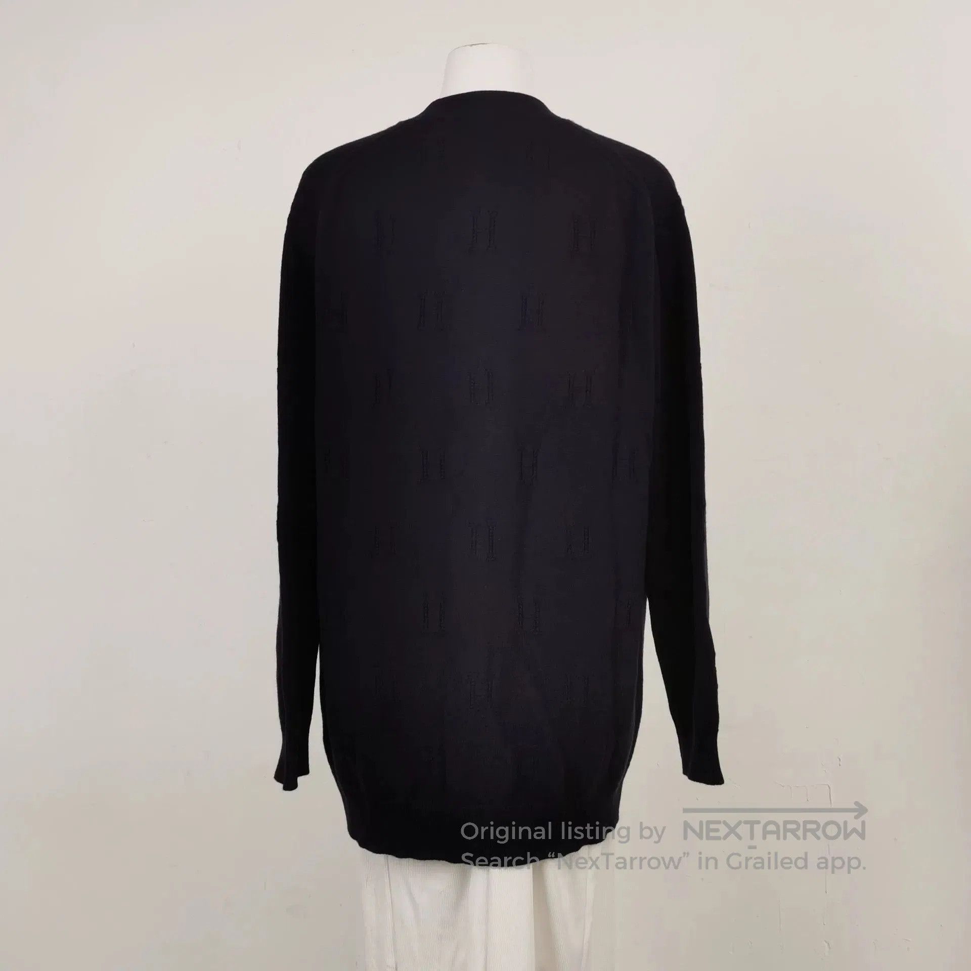 Hermes hermes black cardigan with button closure. Size US S / EU 44-46 / 1 - 4 Thumbnail