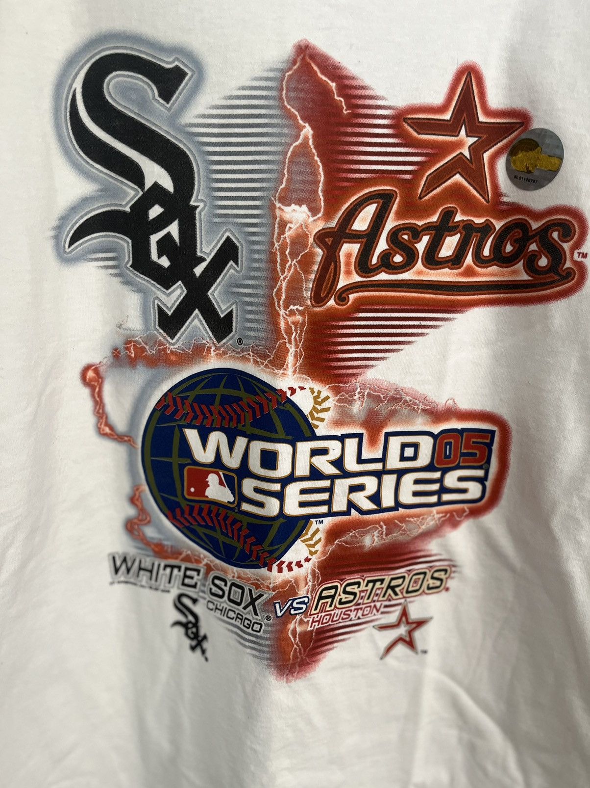 CSA Vintage Astros vs white Sox world seris Size US L / EU 52-54 / 3 - 2 Thumbnail