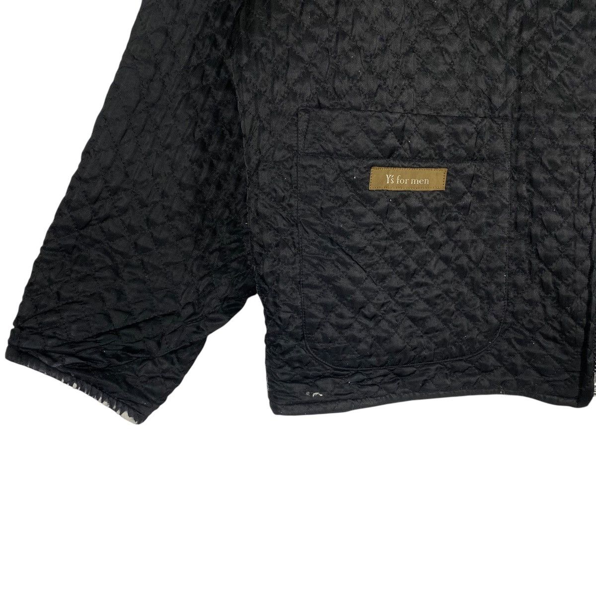 Vintage × Y's for Men × Yohji Yamamoto Vintage Ys For Men Yohji Yamamoto Reversible Wool Zipper Size US L / EU 52-54 / 3 - 9 Thumbnail