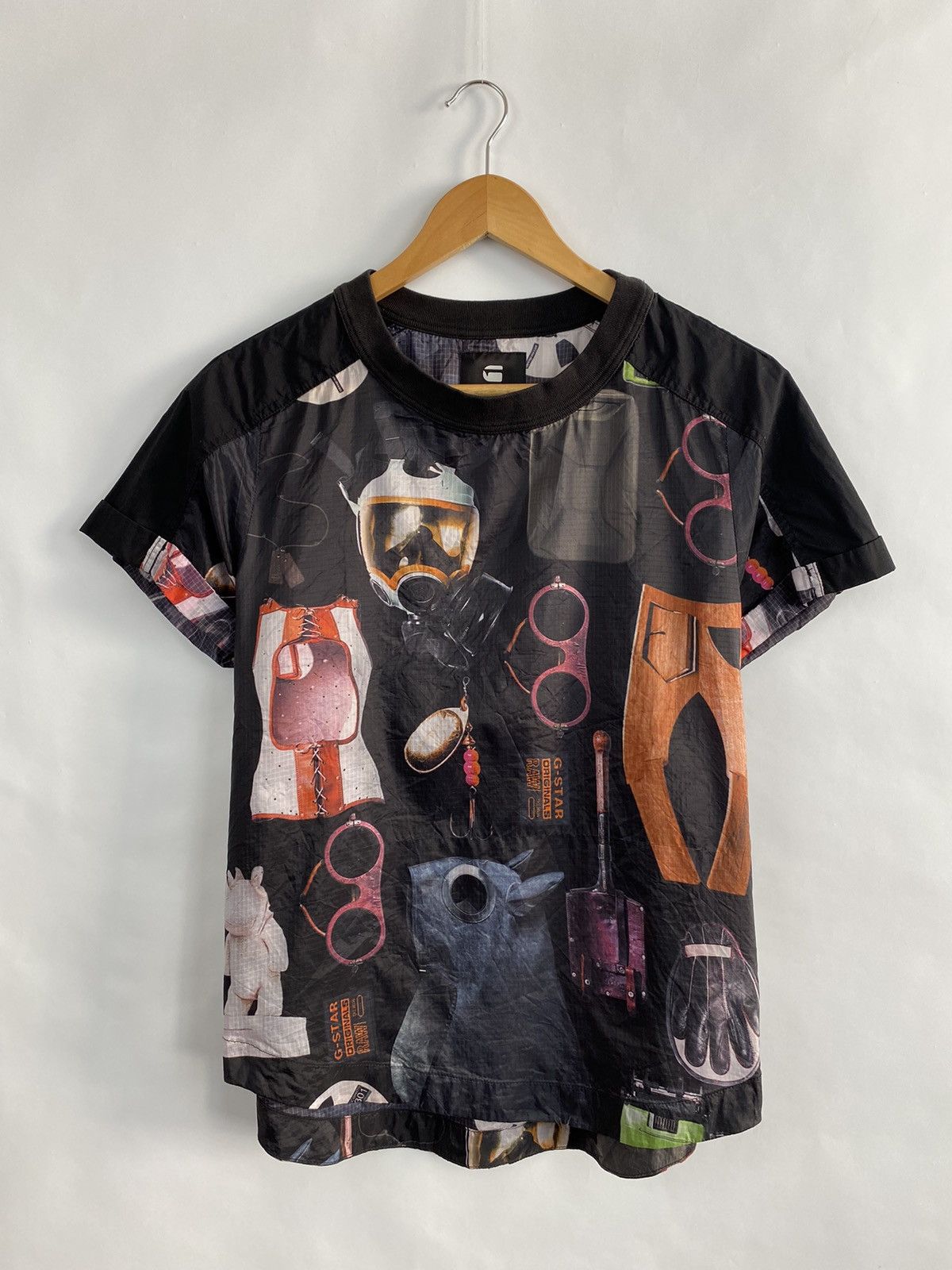 G-Star G Star Raw Nylon BDSM women t-shirt Y2K cw21 hype rare retro Size S / US 4 / IT 40 - 2 Thumbnail