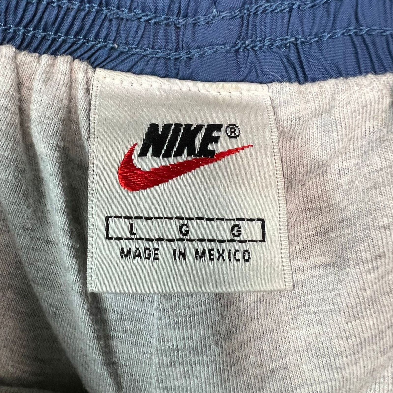 Nike × Vintage Vintage 90s Nike Sportswear Track Pants Large Swoosh Jogger Size US 30 / EU 46 - 5 Thumbnail