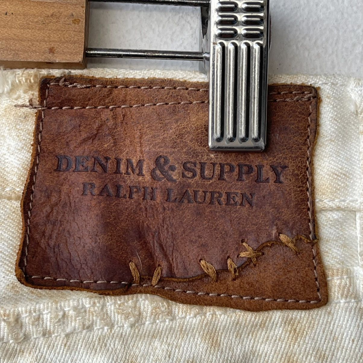 Helmut Lang Denim & Supply Ralph Lauren Boro Sashiko Distressed Denim Size US 32 / EU 48 - 15 Thumbnail