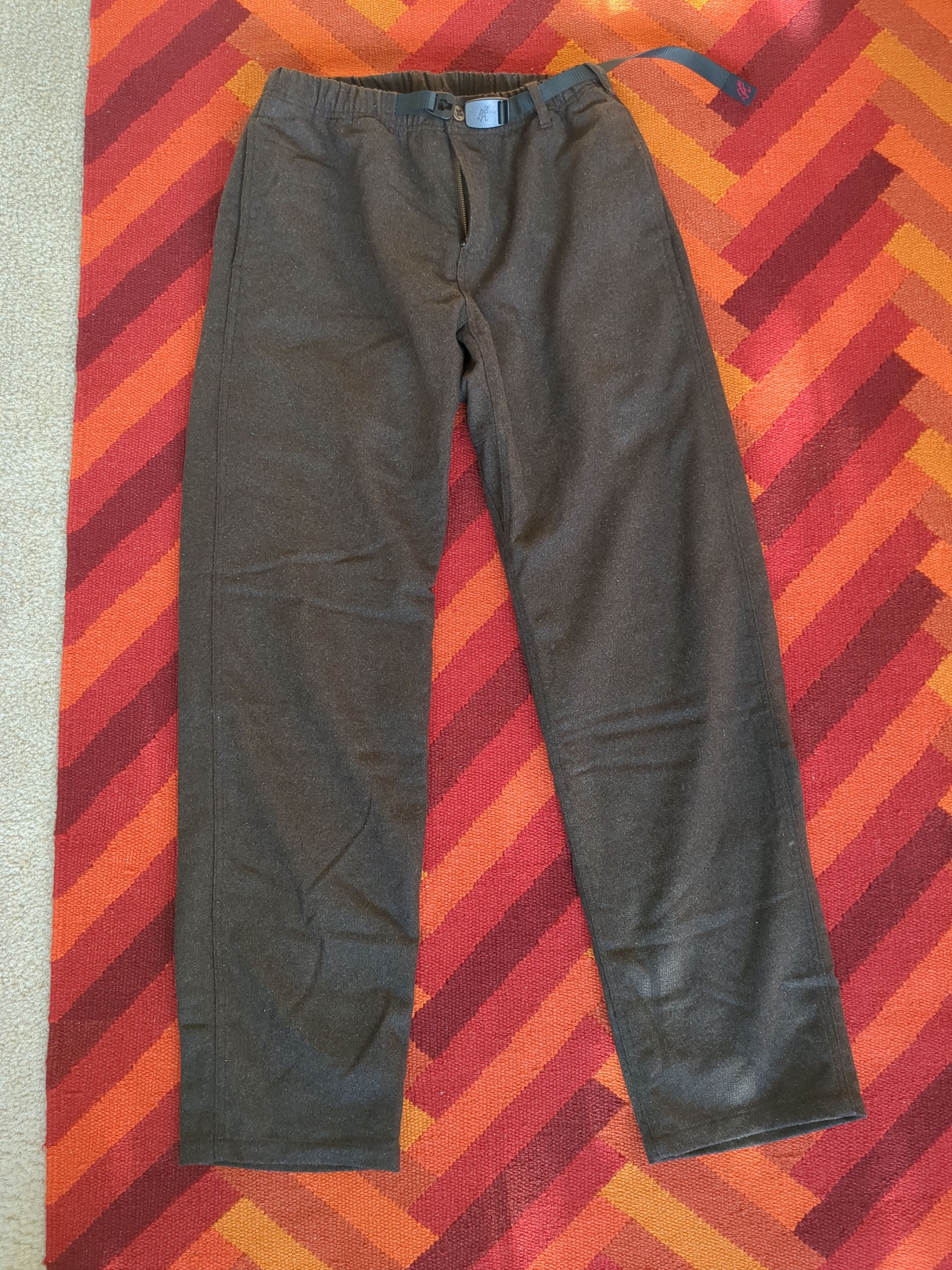 image of Wool Gramicci Pants in Brown, Men's (Size 30)