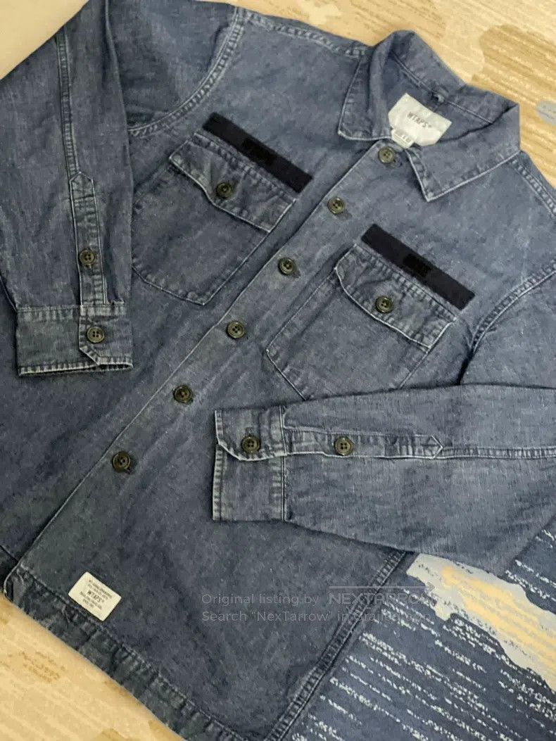 Wtaps Wtaps Blue jeans jacket Size US M / EU 48-50 / 2 - 3 Thumbnail