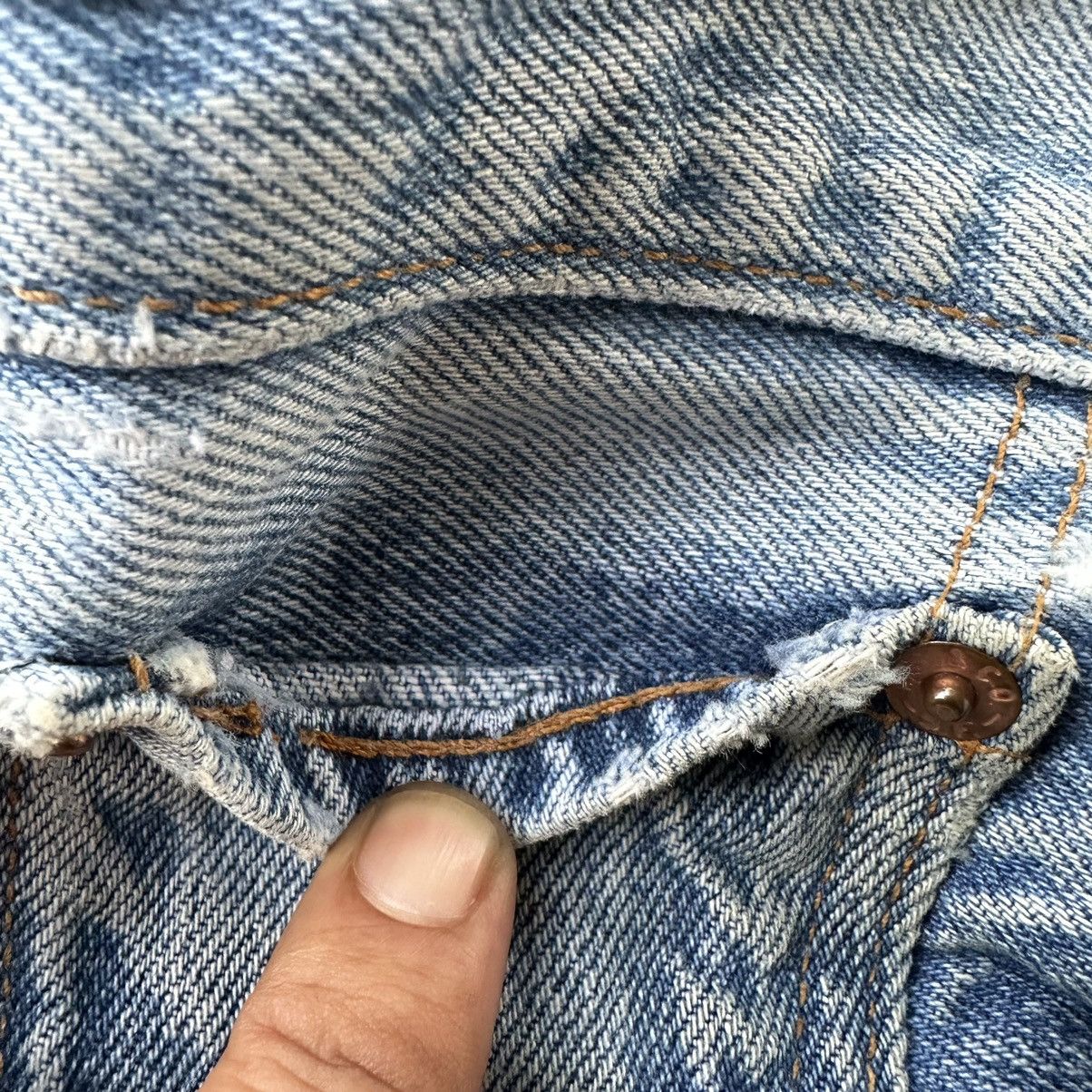 Levi's Vintage Levis 501 Distressed Denim 33x31 D682 Size US 33 - 11 Thumbnail