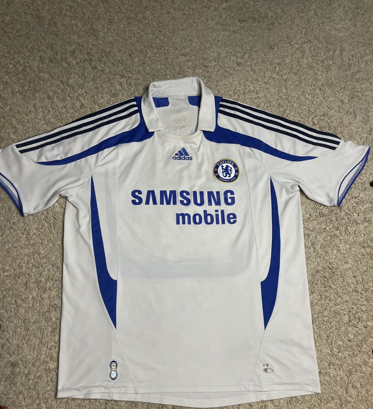 Vintage Adidas Chelsea 2003 Vintage Soccer Jersey Kit Size US XL / EU 56 / 4 - 1 Thumbnail