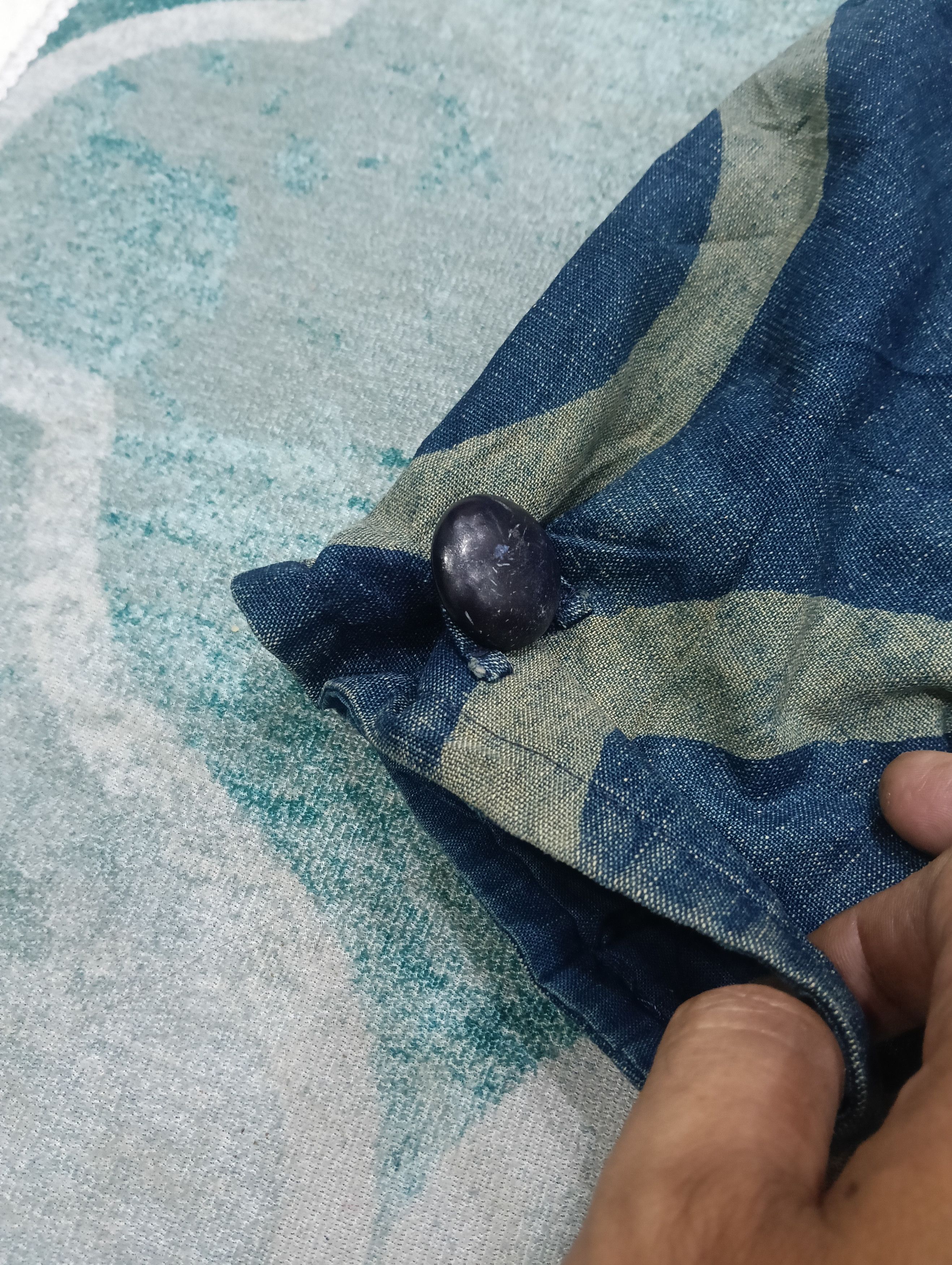 Indigo Blue Indigo SASAKURA GENSHO Japan Brand Size XL / US 12-14 / IT 48-50 - 10 Thumbnail