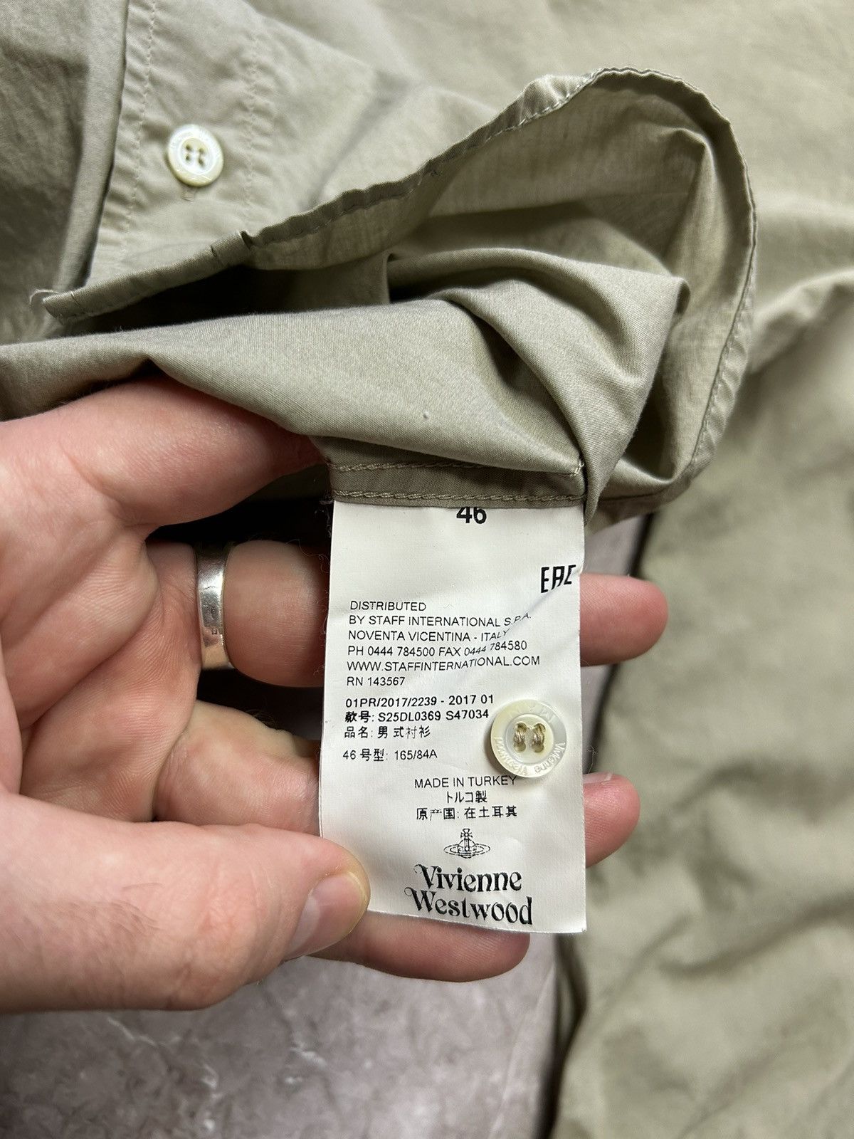 Vintage × Vivienne Westwood Vivienne Westwood Vintage Shirt Size US S / EU 44-46 / 1 - 7 Thumbnail