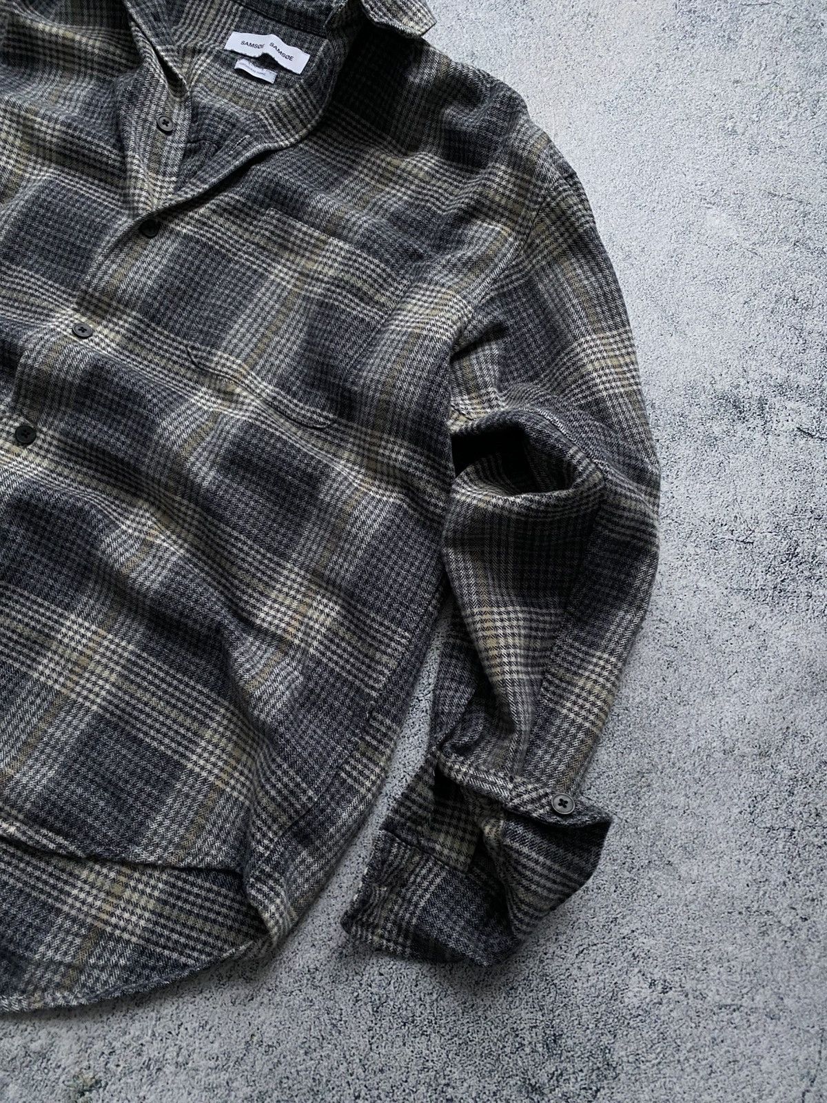 Samsoe Samsoe Rare Samsoe Samsoe Oversized Buttons Up Hype Over shirt Size US M / EU 48-50 / 2 - 11 Thumbnail