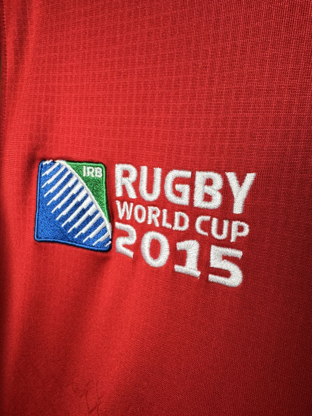 Under Armour WRU Wales World Cup 2015 Home Rugby Union Shirt Jersey Size US M / EU 48-50 / 2 - 6 Thumbnail