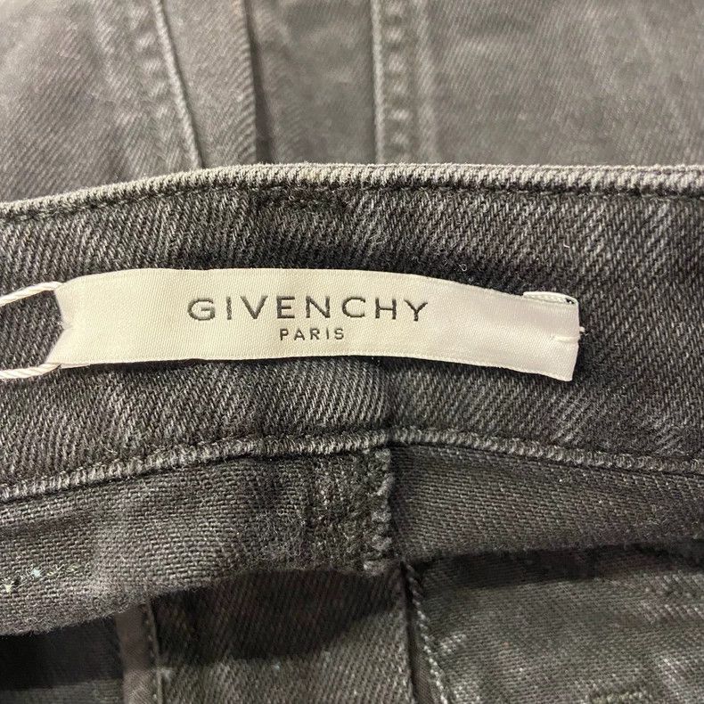 Givenchy Givenchy Size34 Black Denim Skirt, Size 34 Size S / US 4 / IT 40 - 6 Thumbnail