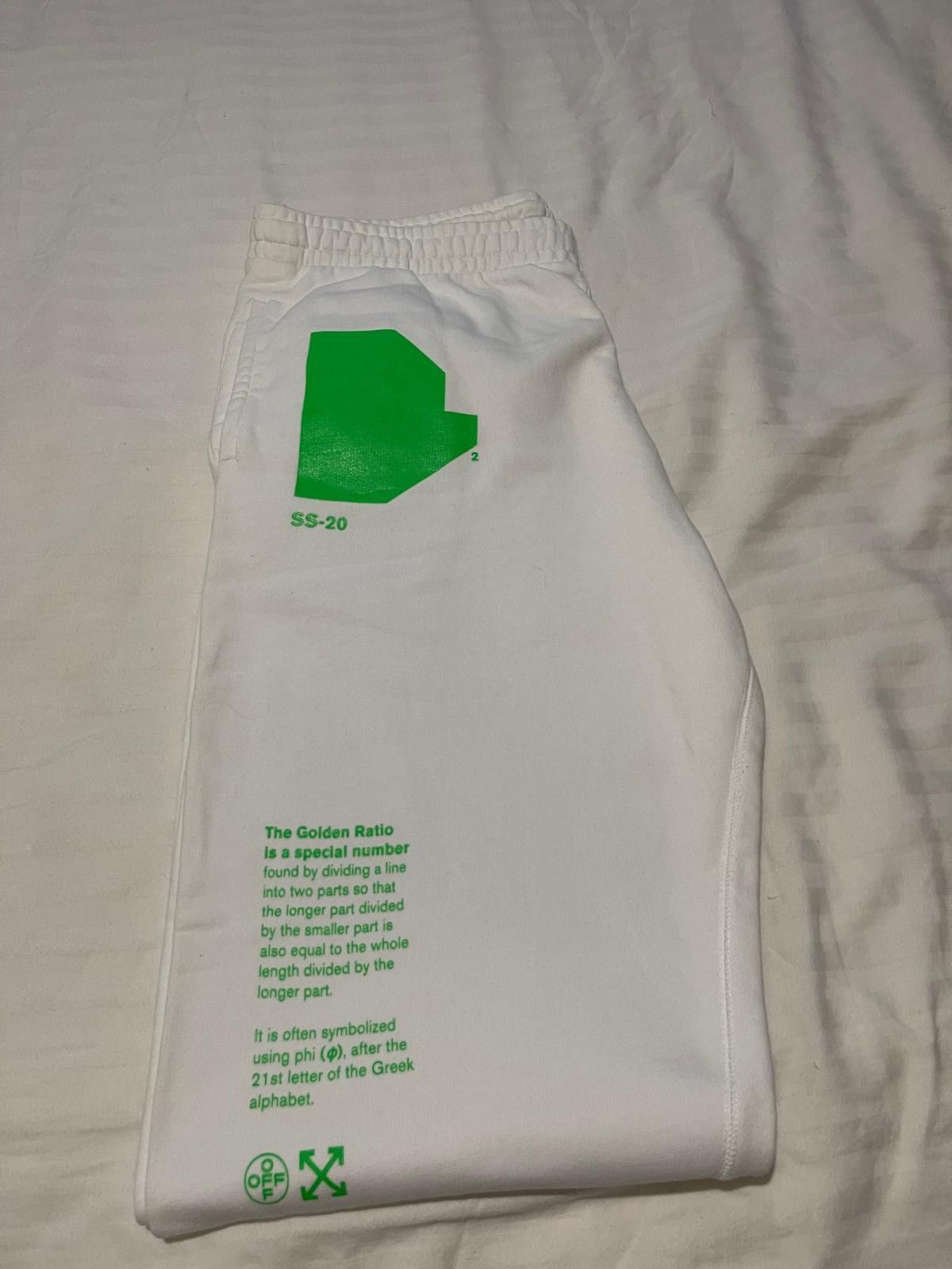 Off-White Off-white sweat pants gently used condition XXL Size US 36 / EU 52 - 4 Thumbnail