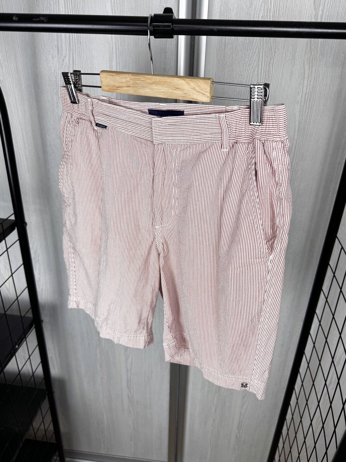 Other Mr. Marvis red striped The Decks cotton shorts size M Size US 32 / EU 48 - 8 Thumbnail