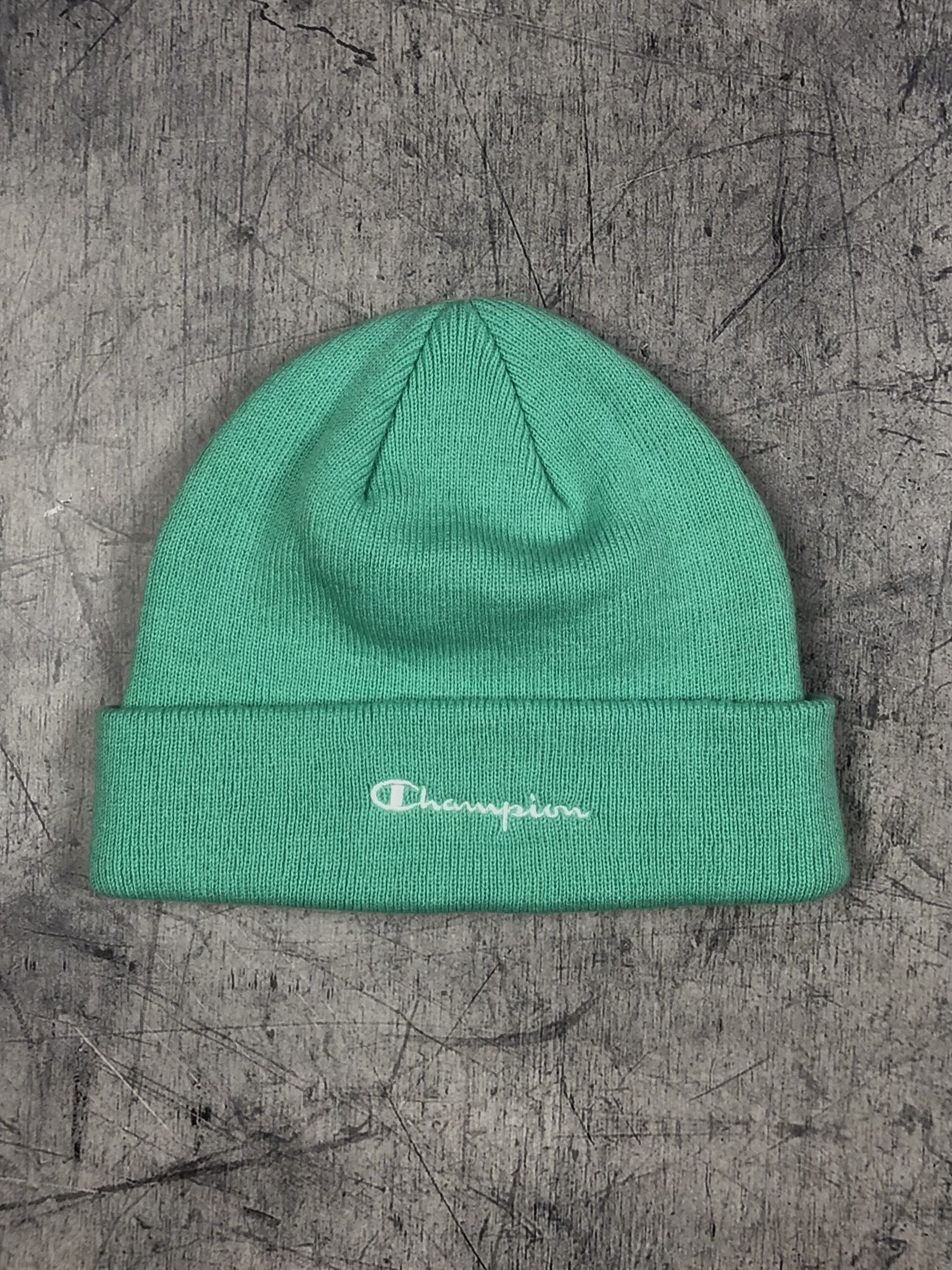 Champion Streetwear Vintage Vintage 00 s Champion Embroidered Logo Beanie Hat gorpcore Grailed