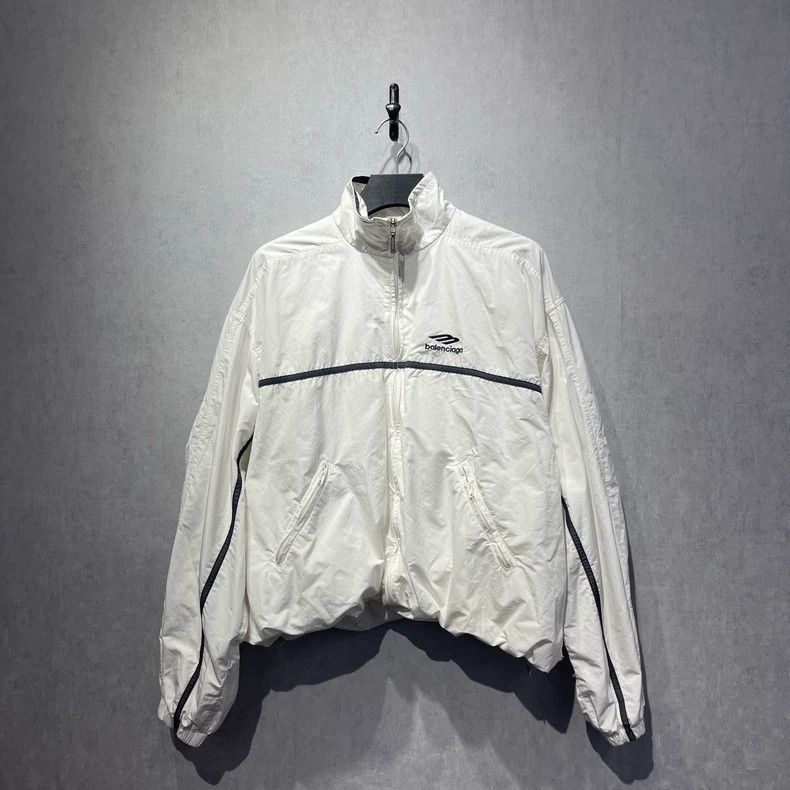 Balenciaga Balenciaga 3Blogo Embroidered Zip Jacket Size US XS / EU 42 / 0 - 1 Thumbnail