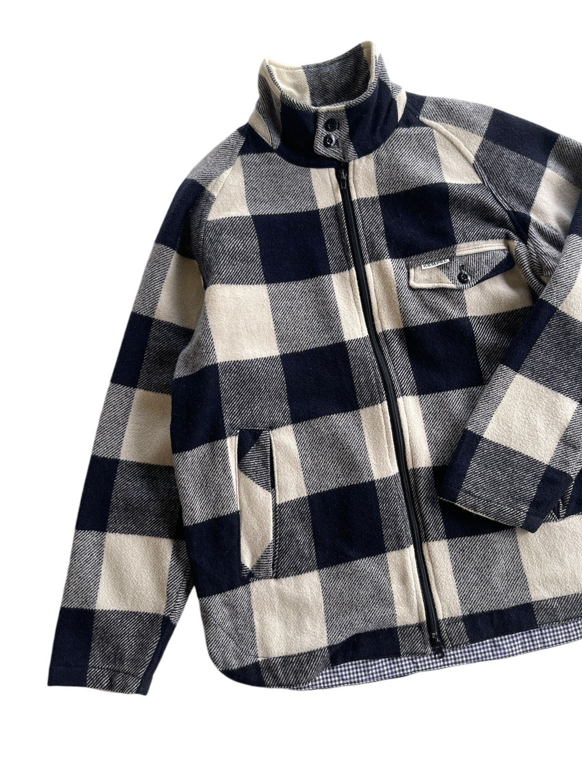 Vintage Vintage Kempel Checkered Zipper Jacket Size US M / EU 48-50 / 2 - 7 Thumbnail