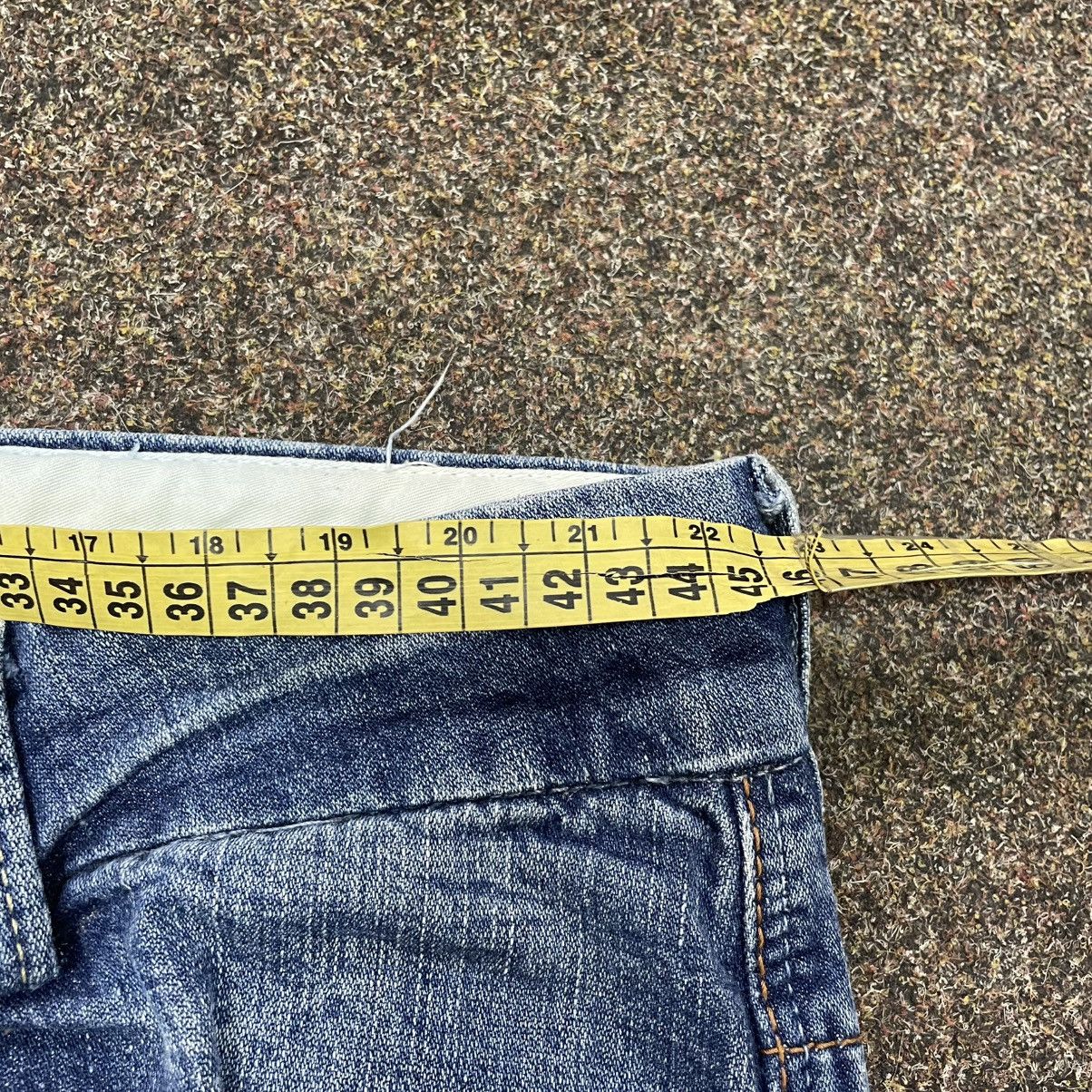 Vintage Vintage Y2K Baggy Wide Leg Jeans Distressed Skater Logo 32 Size US 32 / EU 48 - 7 Thumbnail