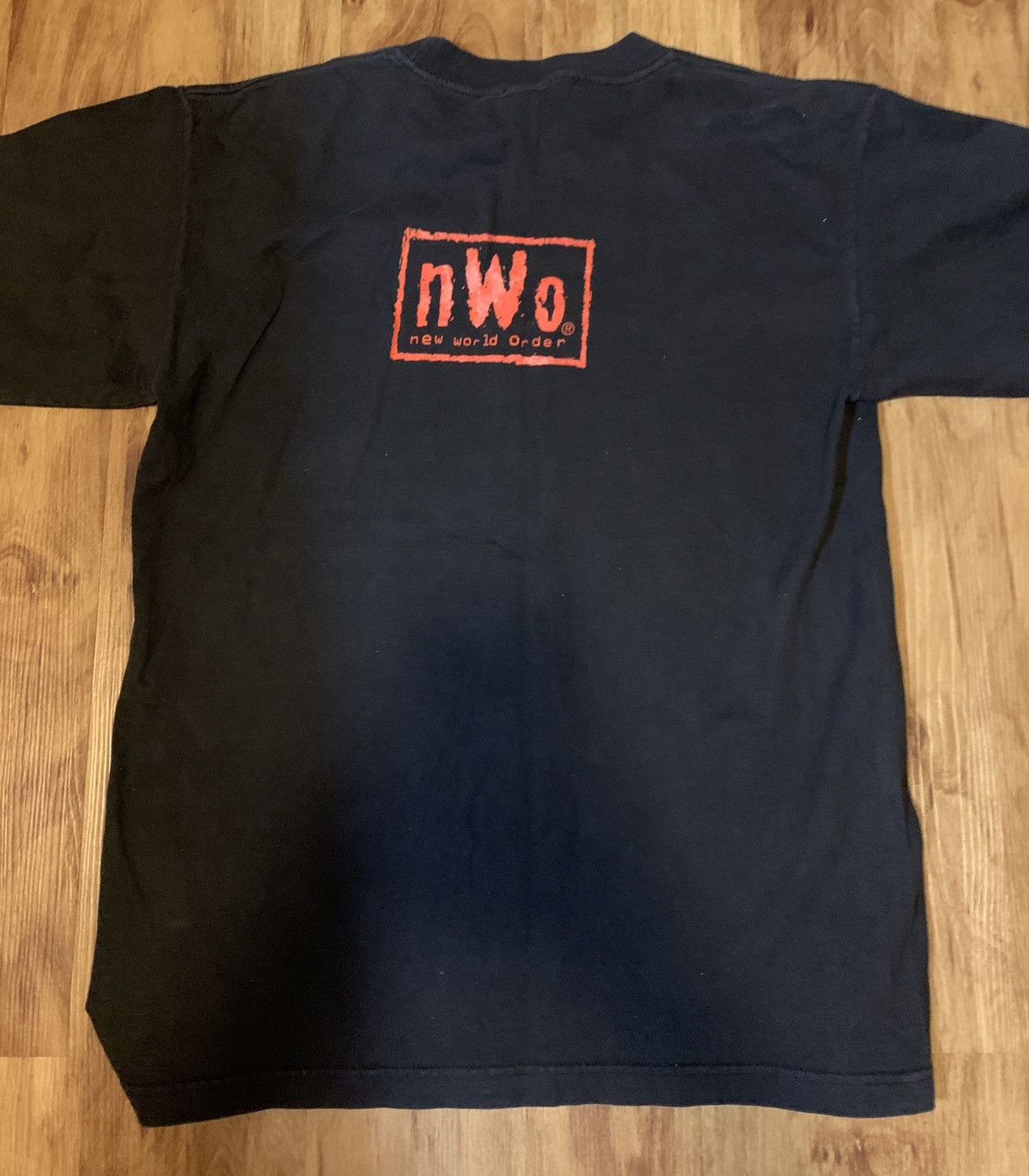 WCW/nWo Vintage NWO Wolf Pac shirt Size US L / EU 52-54 / 3 - 2 Thumbnail