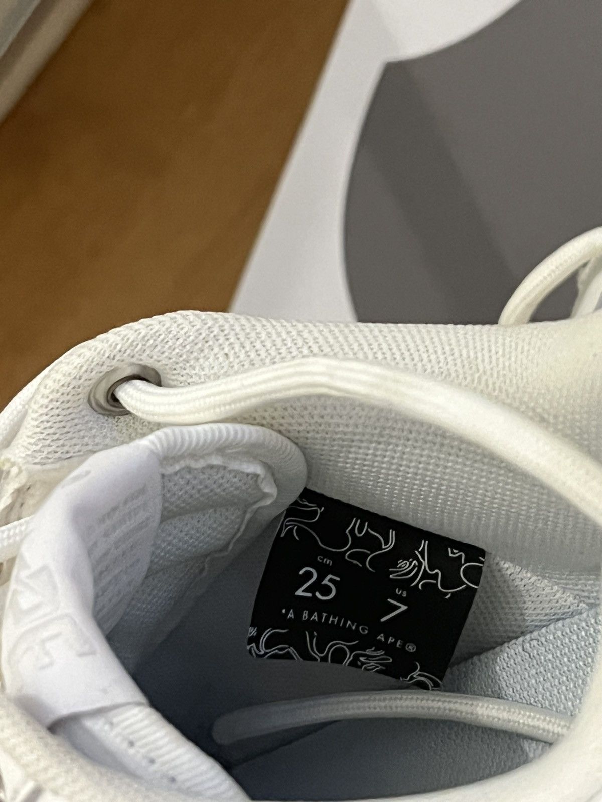 Bape × JJJJound Bapesta Grey JJJJ Size US 7 / EU 40 - 7 Thumbnail