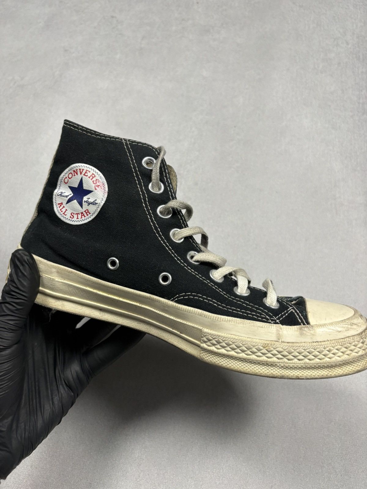 Comme des Garcons Comme des Garcons Converse Hi Top Sneakers Chuck Taylor Size US 7 / EU 40 - 17 Thumbnail