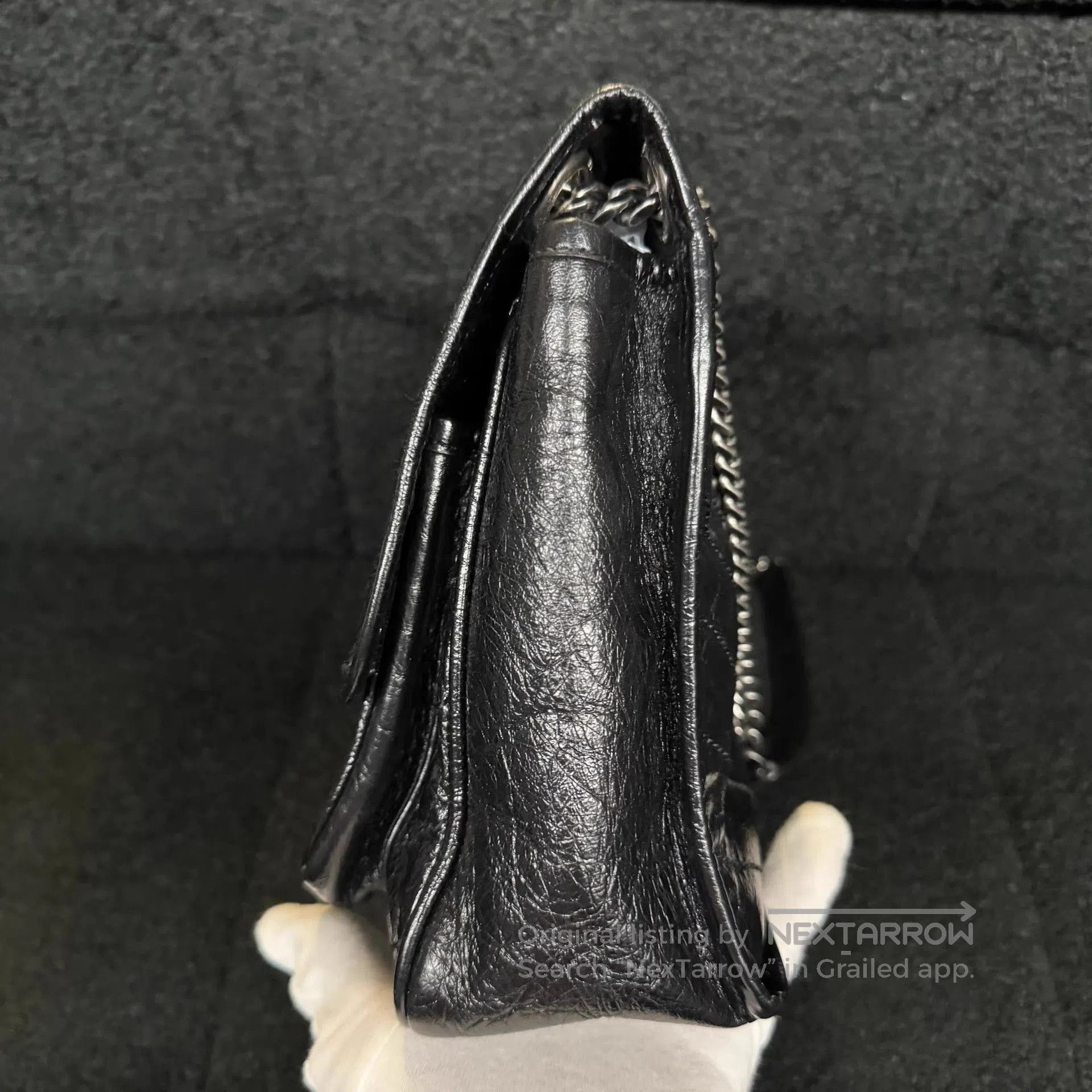 Saint Laurent Paris Quilted Leather Crossbody Bag. Size ONE SIZE - 5 Thumbnail
