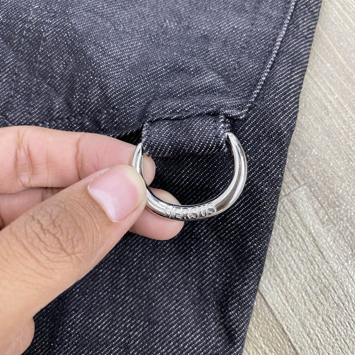 Versus Versace Vintage Versace Versus Zipper Jeans Luxury Italian Designer Size US 34 / EU 50 - 7 Thumbnail