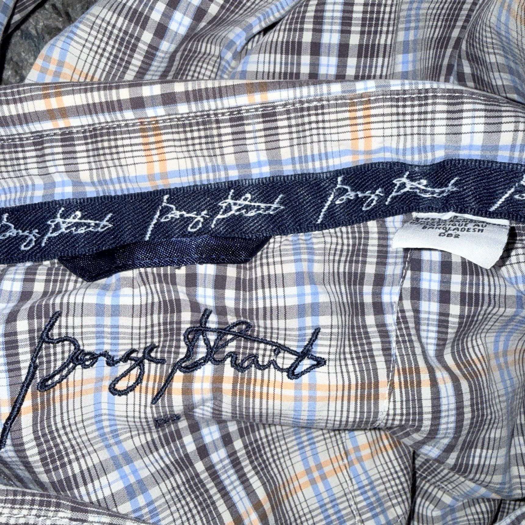 George George Strait Plaid Long Sleeve Snap Button Down Shirt Mens Size M Size US M / EU 48-50 / 2 - 4 Thumbnail