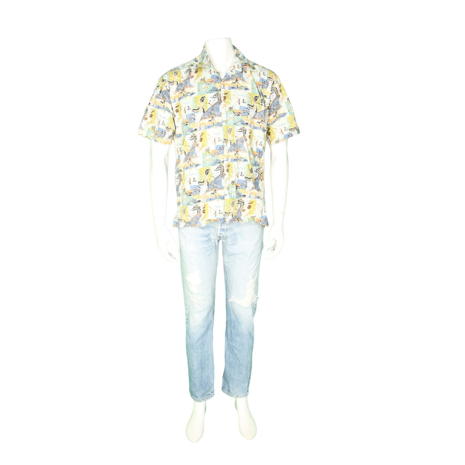 Other Kahala Fish Fishing Marlin Hawaiian Aloha Tropical Shirt Size US M / EU 48-50 / 2 - 1 Thumbnail