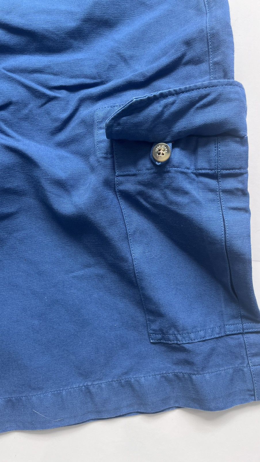 Loro Piana Loro Piana Cotton Mens Blue Shorts Size US 44 / EU 60 - 3 Thumbnail