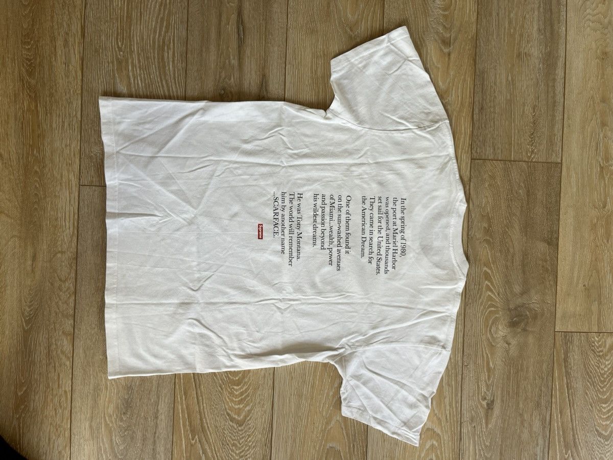 Supreme Supreme x Scarface “Friend” Tee Size US M / EU 48-50 / 2 - 4 Thumbnail