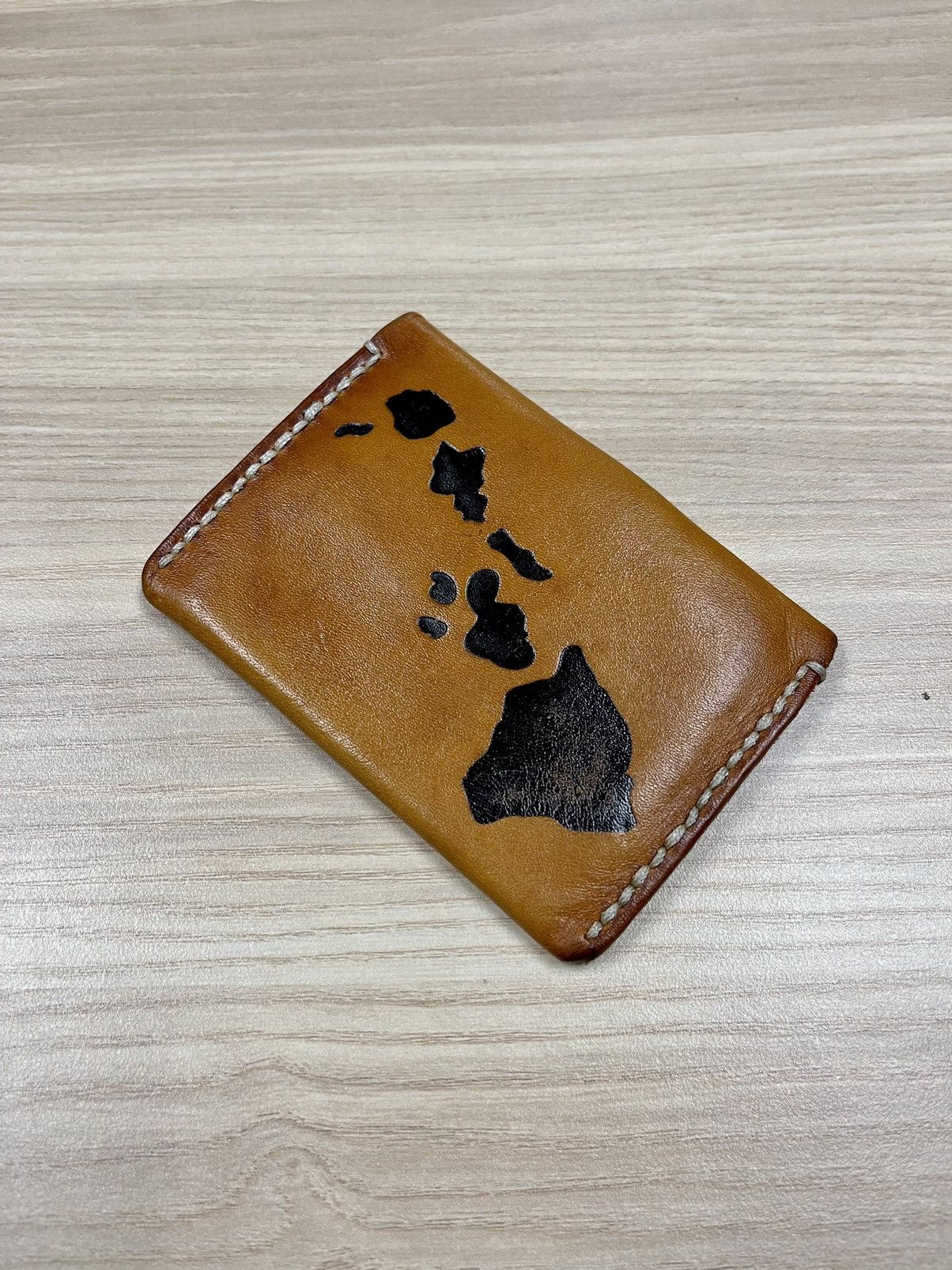 Handmade × Leather Aloha Hawaii leather wallet Size ONE SIZE - 3 Thumbnail