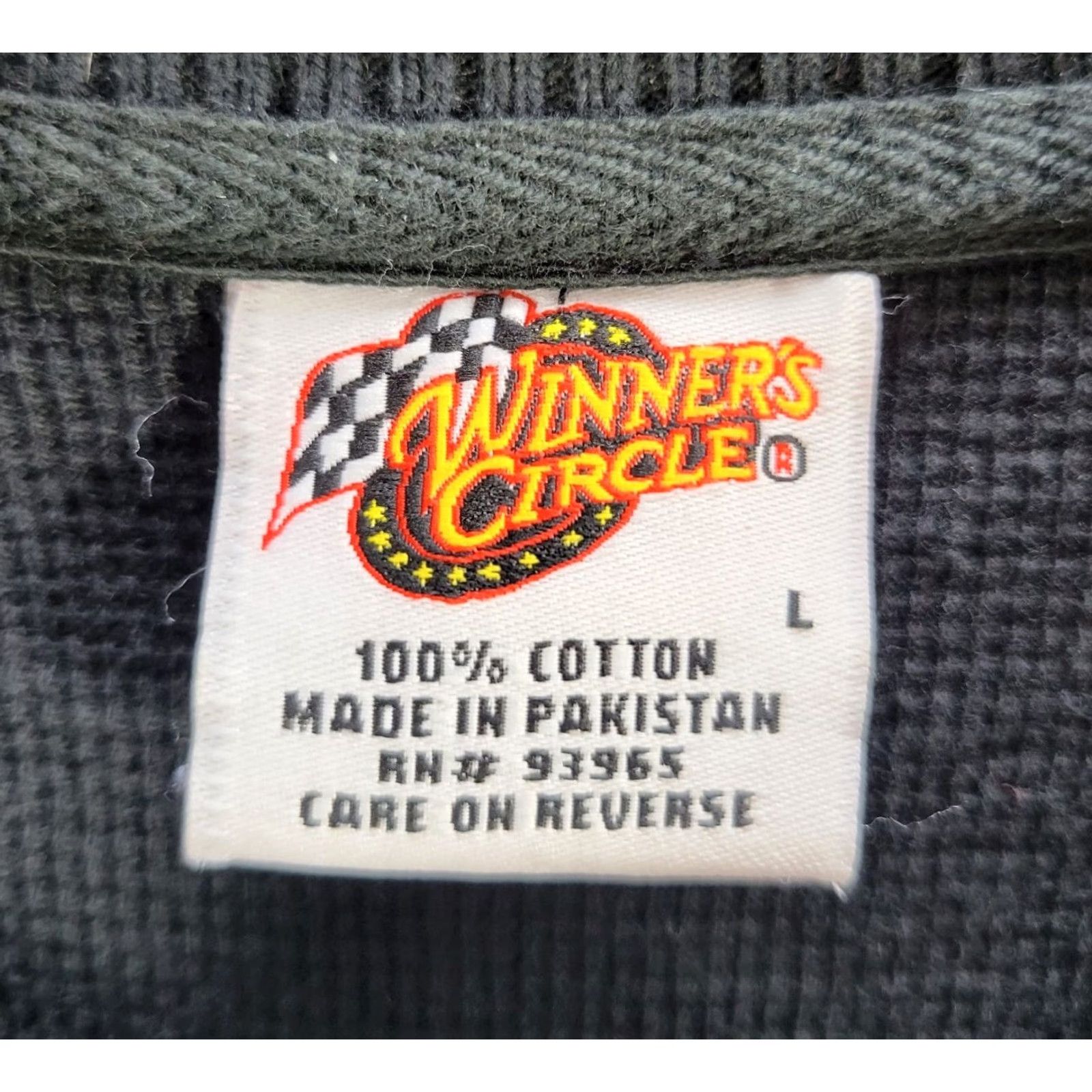 NASCAR Men's Winners Circle Du Pont Motorsports NASCAR Black Polo Shirt Sz L Size US L / EU 52-54 / 3 - 3 Thumbnail