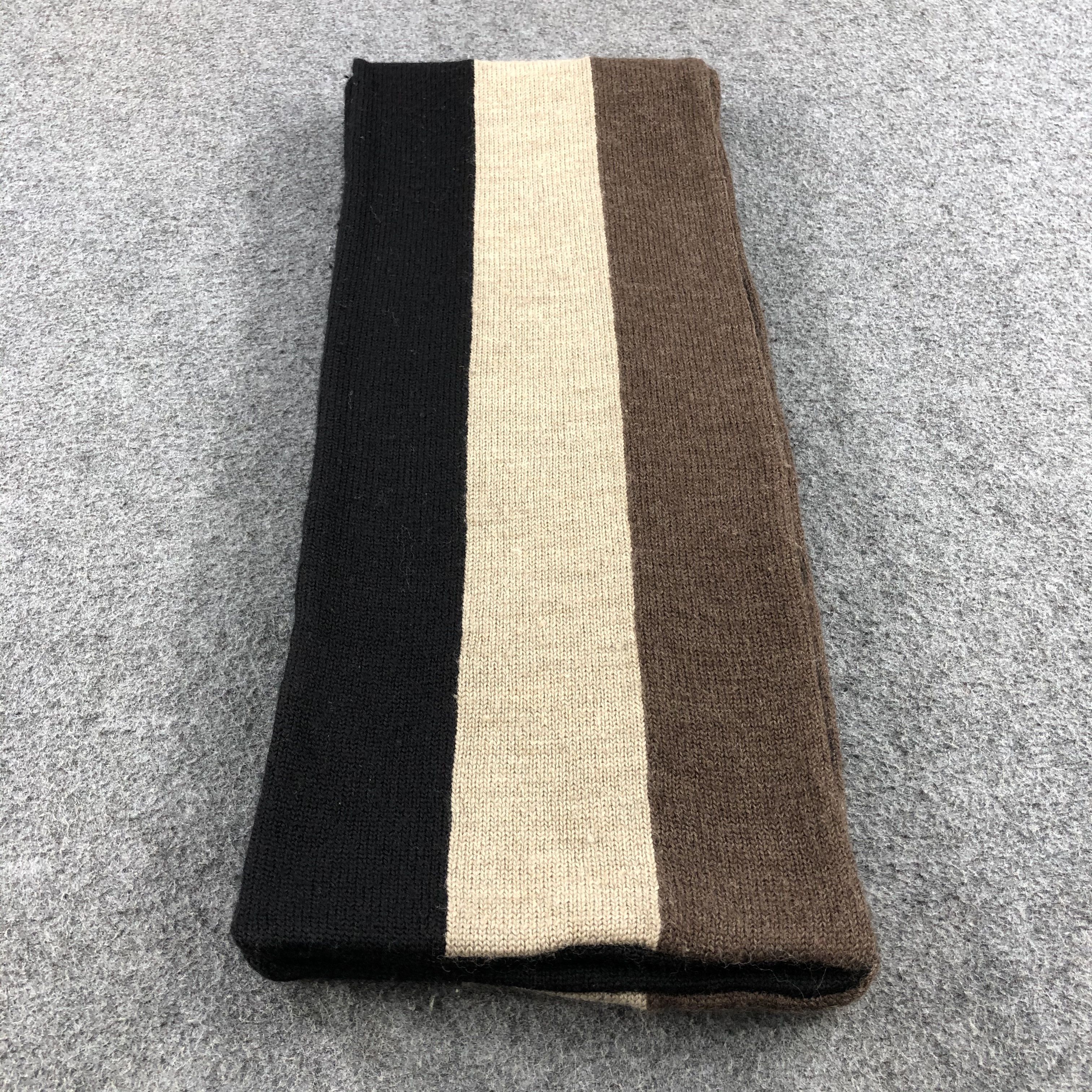 Vintage HALB H.M.C Scarf Muffler Wool V696 Size ONE SIZE - 2 Thumbnail