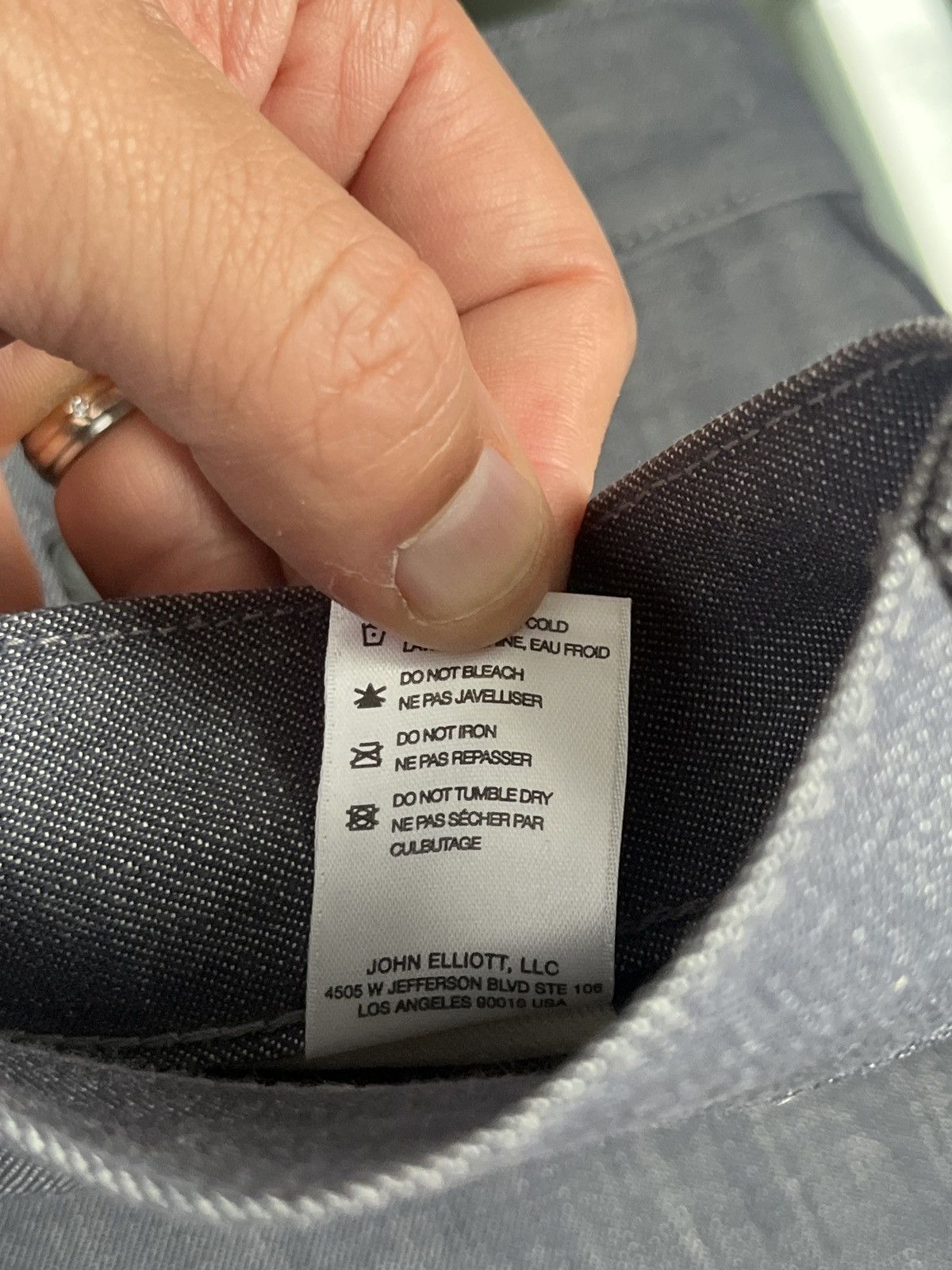 John Elliott John Elliot Slim Relaxed Jeans, The Cast 1 - Fuse - Size 33 Size US 33 - 10 Thumbnail