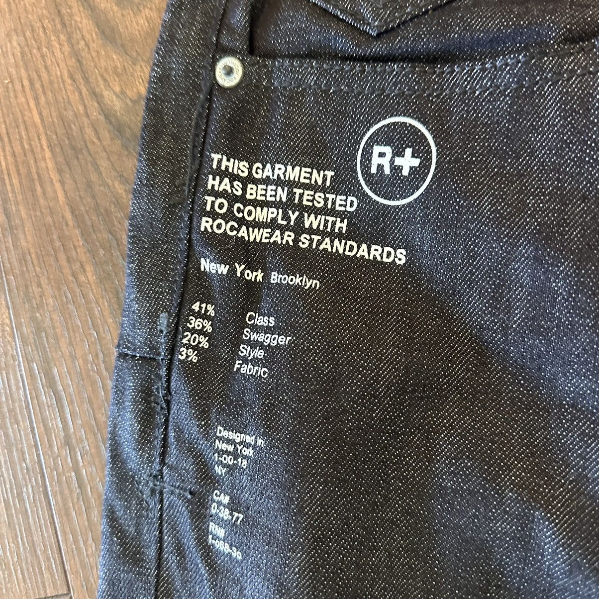 Rocawear Rocawear 38x33 black denim slim fit jeans Size US 38 / EU 54 - 3 Thumbnail