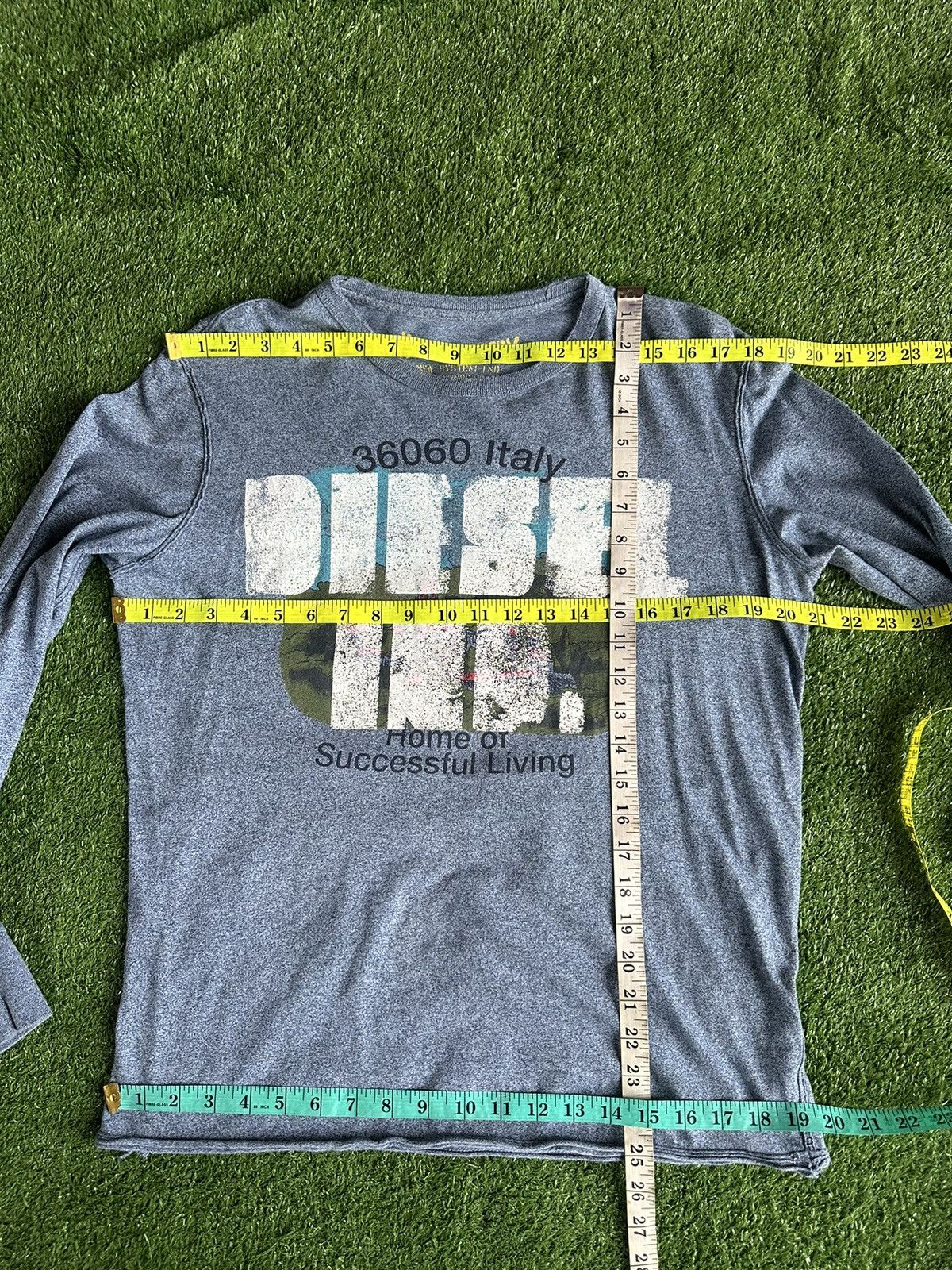 Diesel Diesel Industry Long Sleeve Big Logo Shirt A521 Size US L / EU 52-54 / 3 - 5 Thumbnail