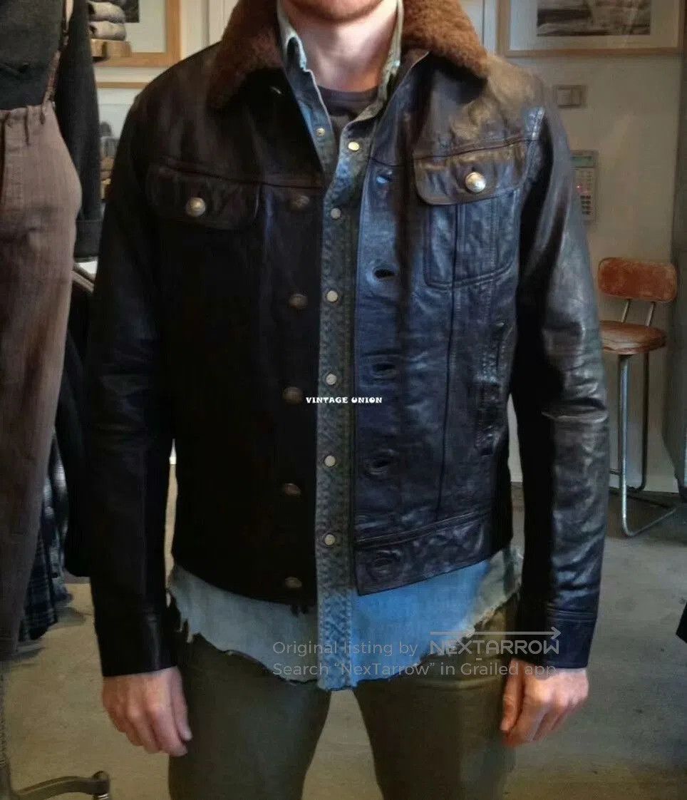 RRL Ralph Lauren RRL Vintage Distressed Leather Jacket. Size US M / EU 48-50 / 2 - 9 Thumbnail