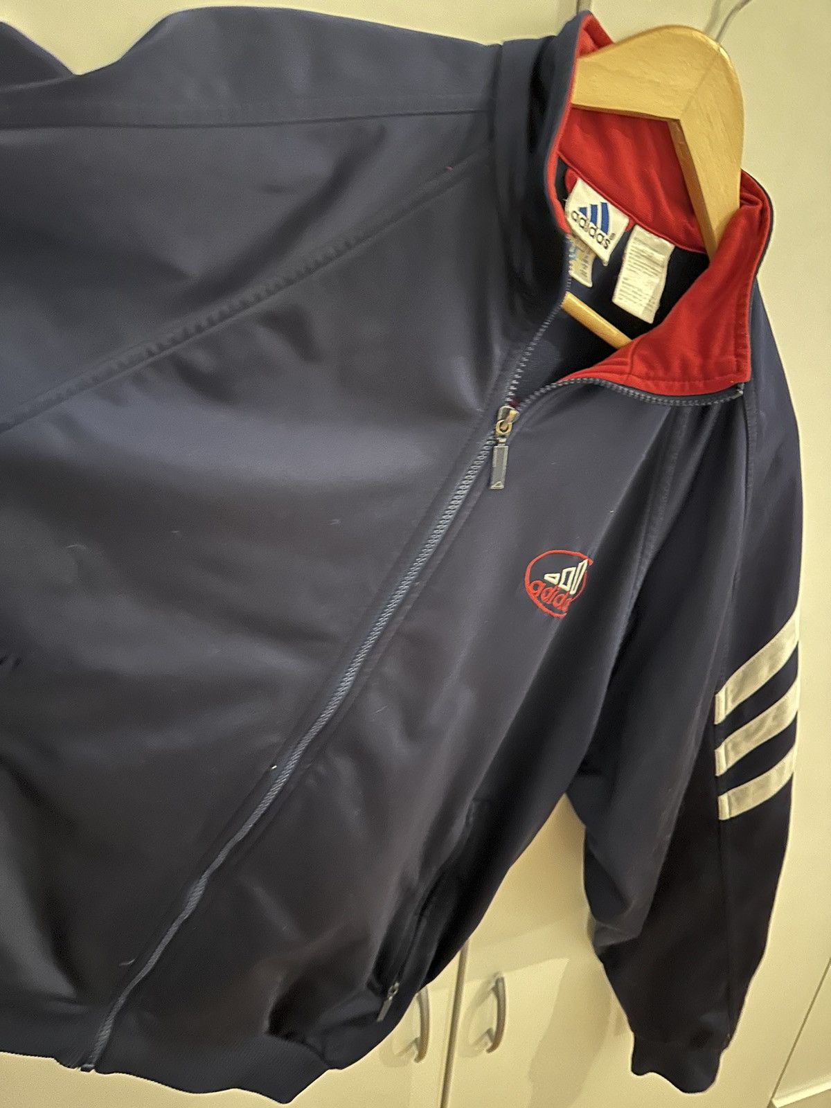 Adidas Adidas Jacket Size M-L Vintage Retro Jacke Size US M / EU 48-50 / 2 - 5 Thumbnail
