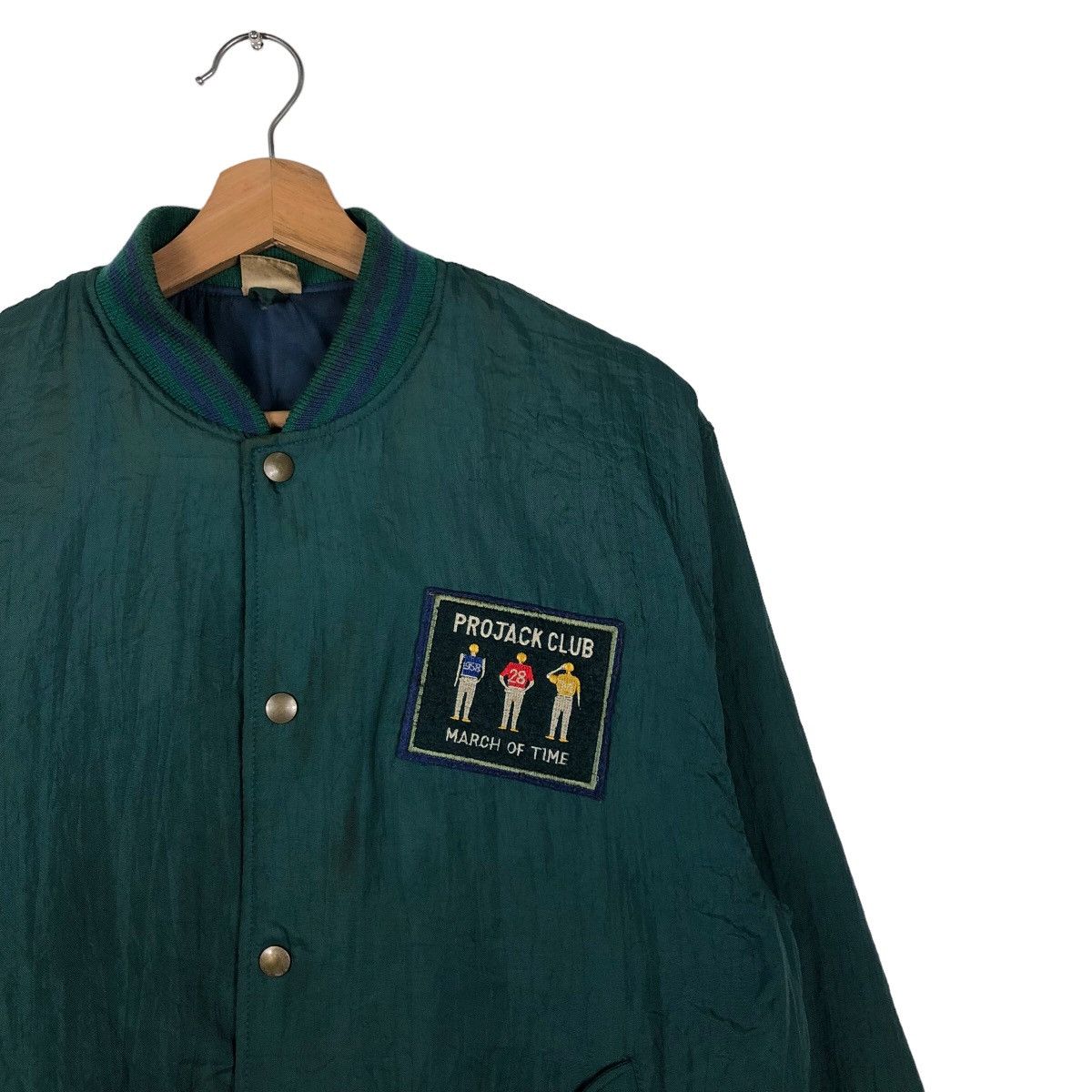 Hysteric Glamour 🔥Vintage Bomber Jacket Projack Club Big Logo Cartoon Size US S / EU 44-46 / 1 - 6 Thumbnail
