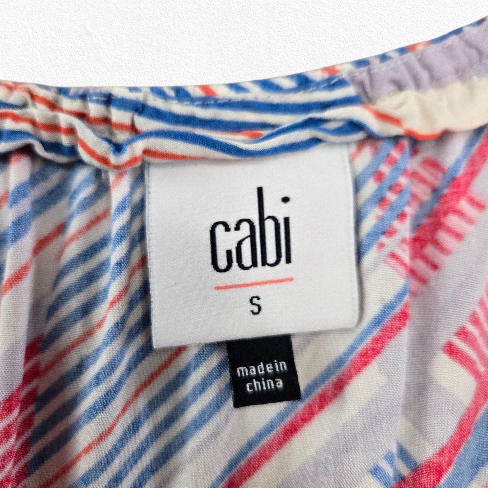 Other CAbi Striped Rayon Tassel Tie Tank Top Size Small Size S / US 4 / IT 40 - 3 Thumbnail