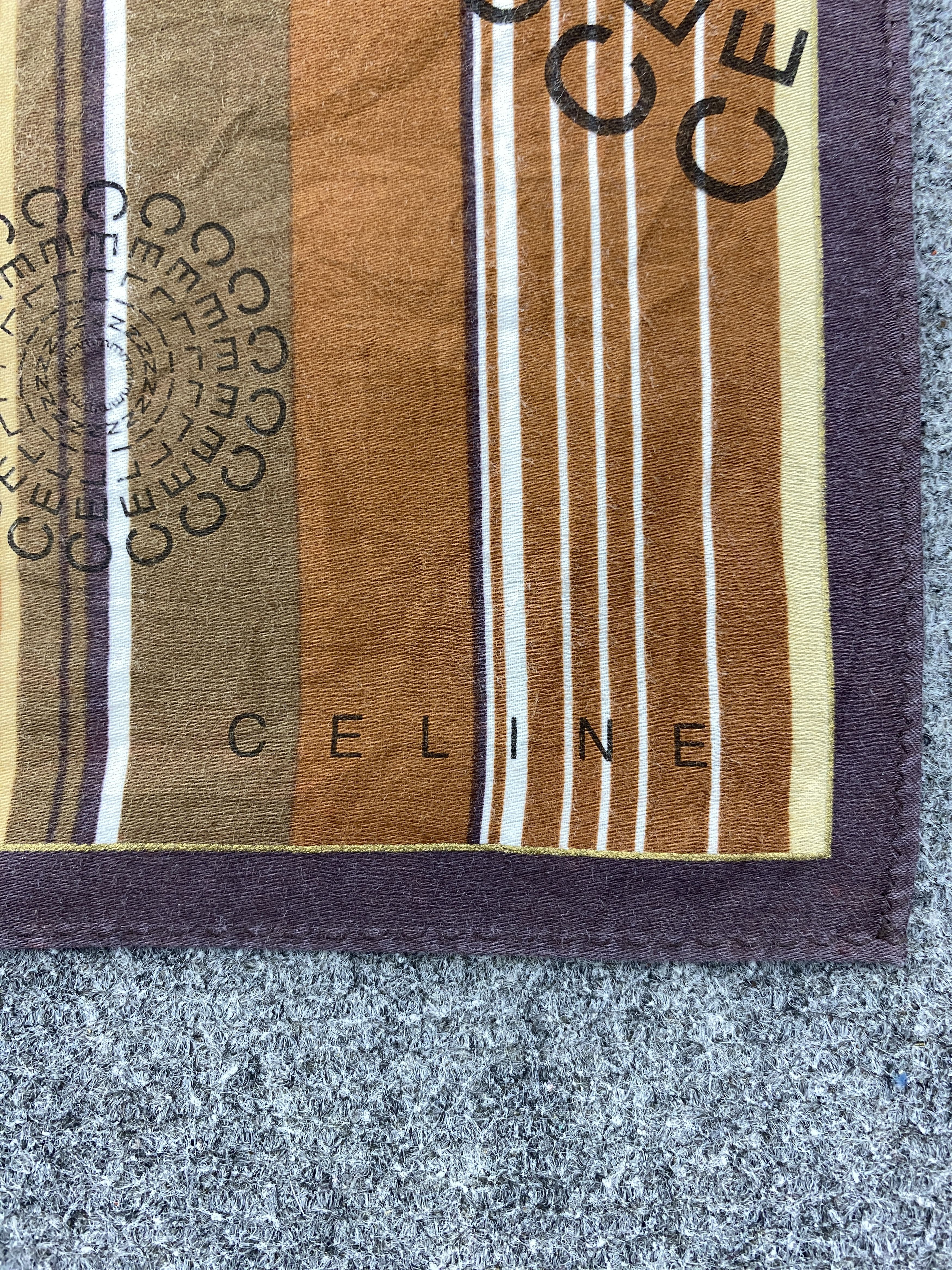 Celine Celine Handkerchief / neckerchief / Bandana HKC0954 Size ONE SIZE - 5 Thumbnail
