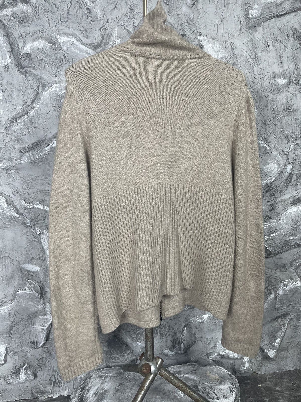 Designer × Japanese Brand Multipocket Y2K Zip Knit Sweater Maison Margiela Yohji Style Size US L / EU 52-54 / 3 - 9 Thumbnail